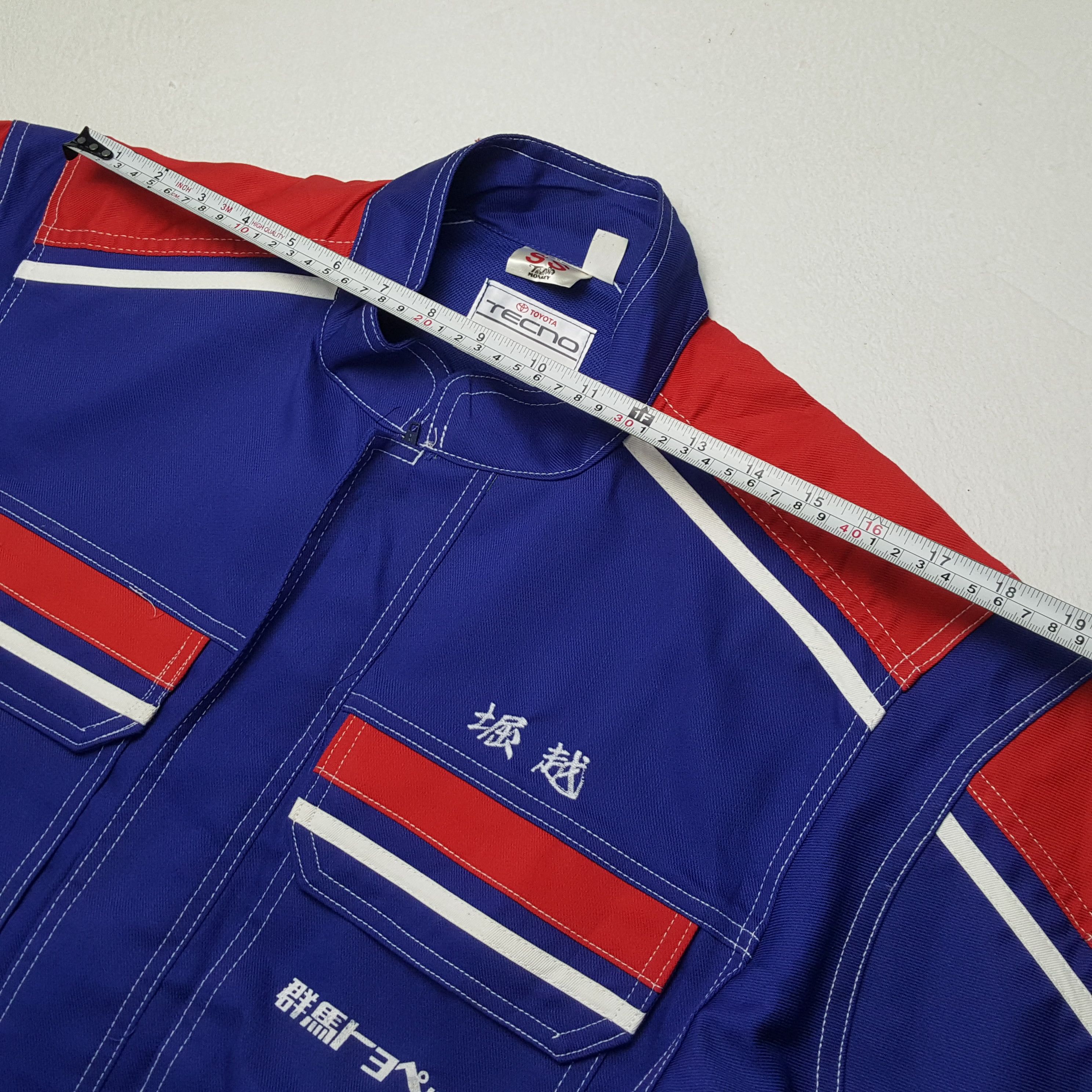 Japanese Brand × Vintage TOYOTA TOYOPET TECNO Motorsports Racing Coverall Jacket Size US S / EU 44-46 / 1 - 9 Thumbnail