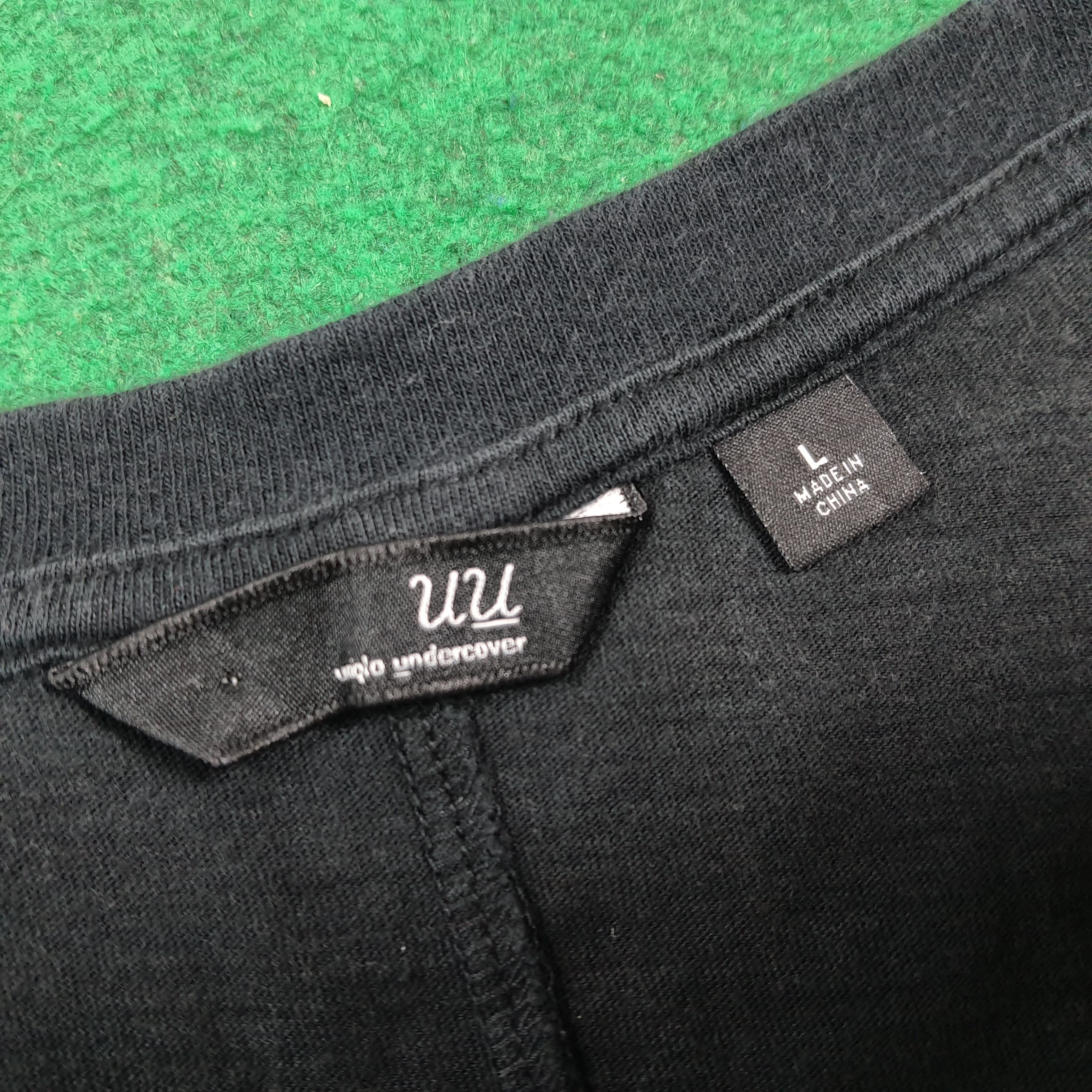 Undercover × Uniqlo Vintage Uniqlo x Undercover Japan 3/4 Sleeve Tshirt C285N19 Size US S / EU 44-46 / 1 - 4 Thumbnail