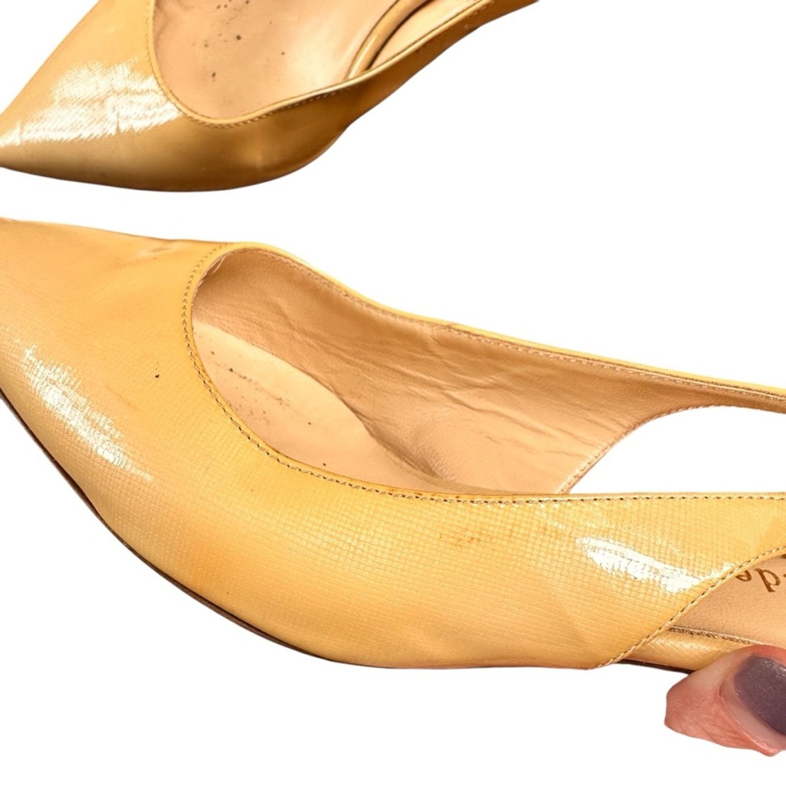 Kate Spade Kate Spade Kitten Slingback Heels – Beige – Size 6.5 – GUC Size US 6.5 / IT 36.5 - 8 Thumbnail