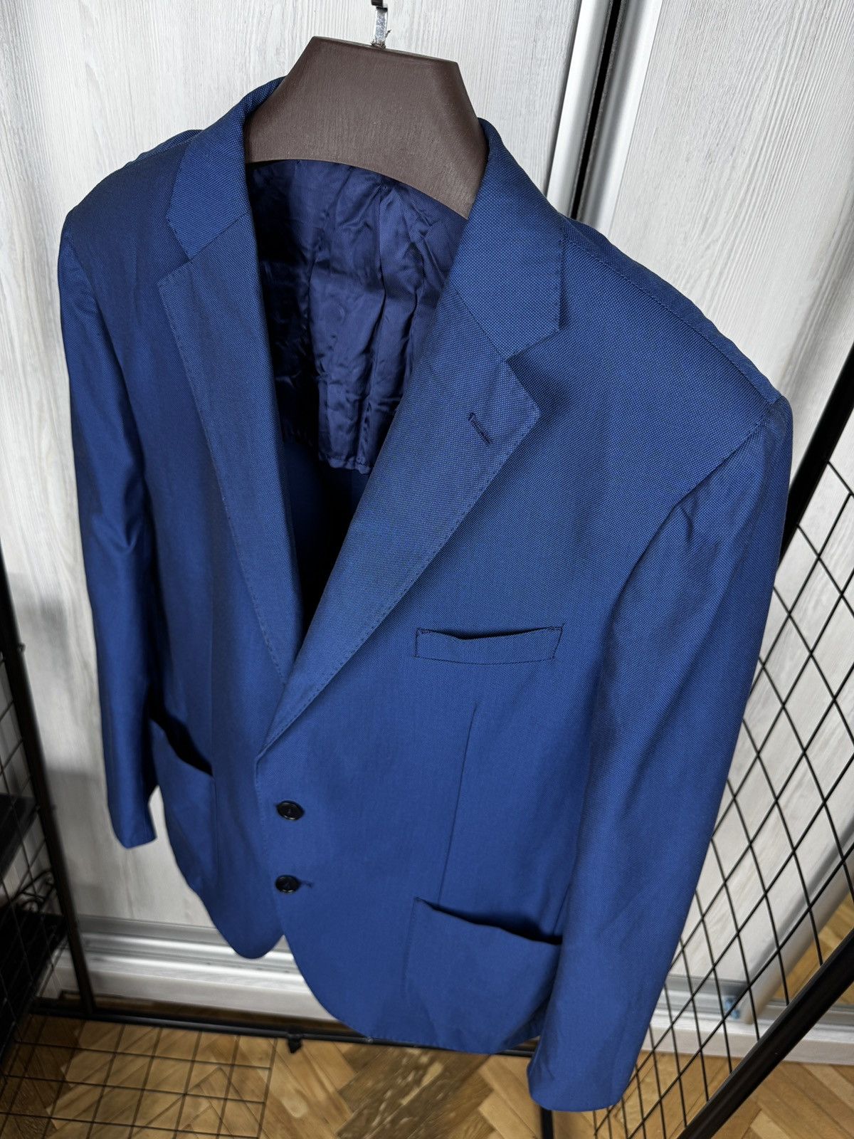 Other San Remo 1950 x Duca Visconti diModrone blue cotton blazer Size 48R - 7 Thumbnail
