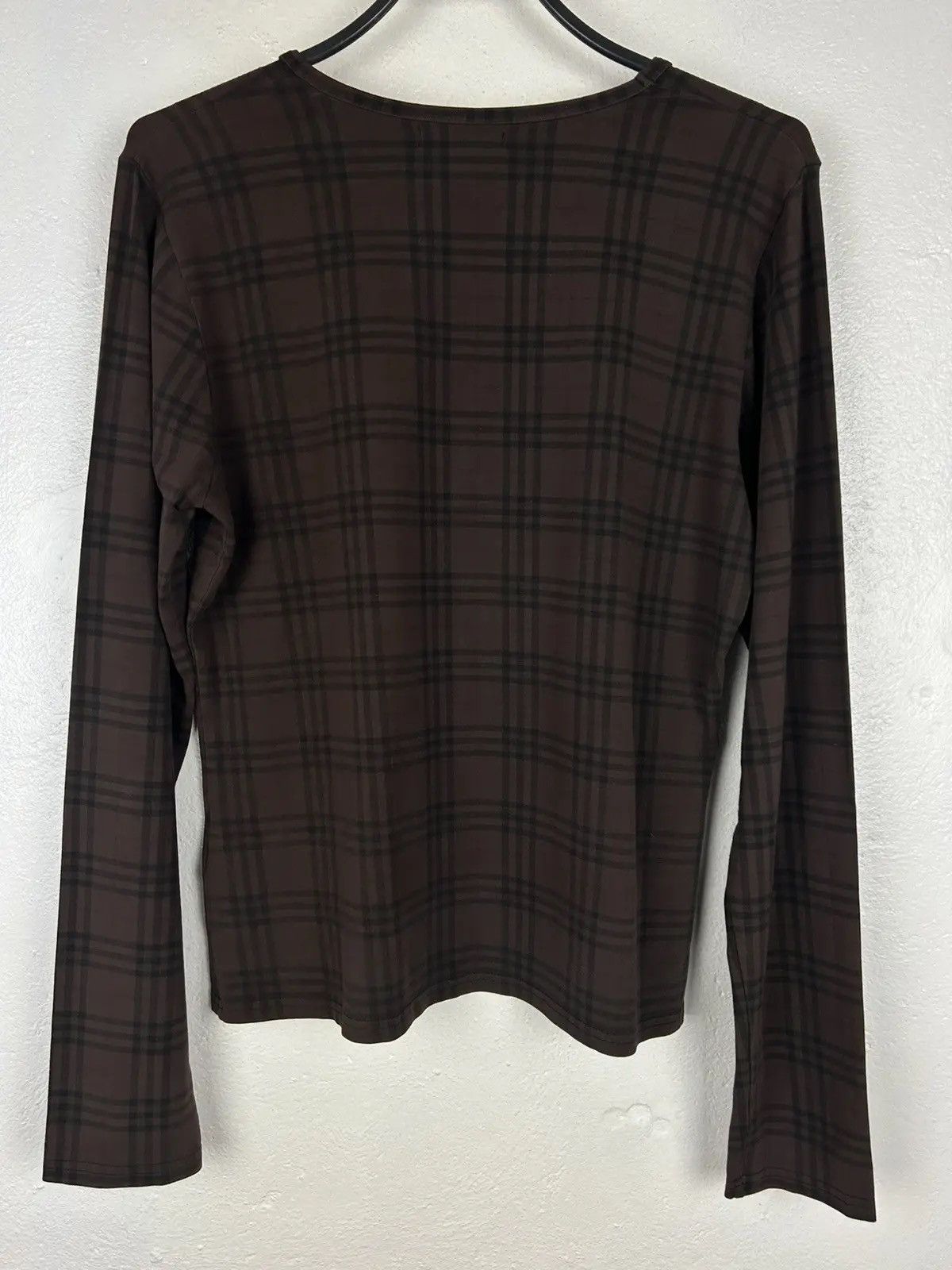 Burberry Vintage Burberry London Allover Nova Check Long Sleeve Size L / US 10 / IT 46 - 4 Thumbnail