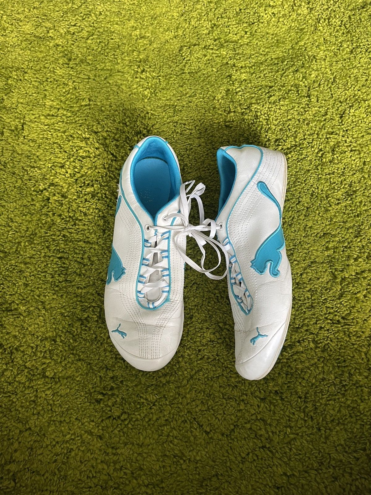 Puma 2000s vintage real leather Y2K sneakers