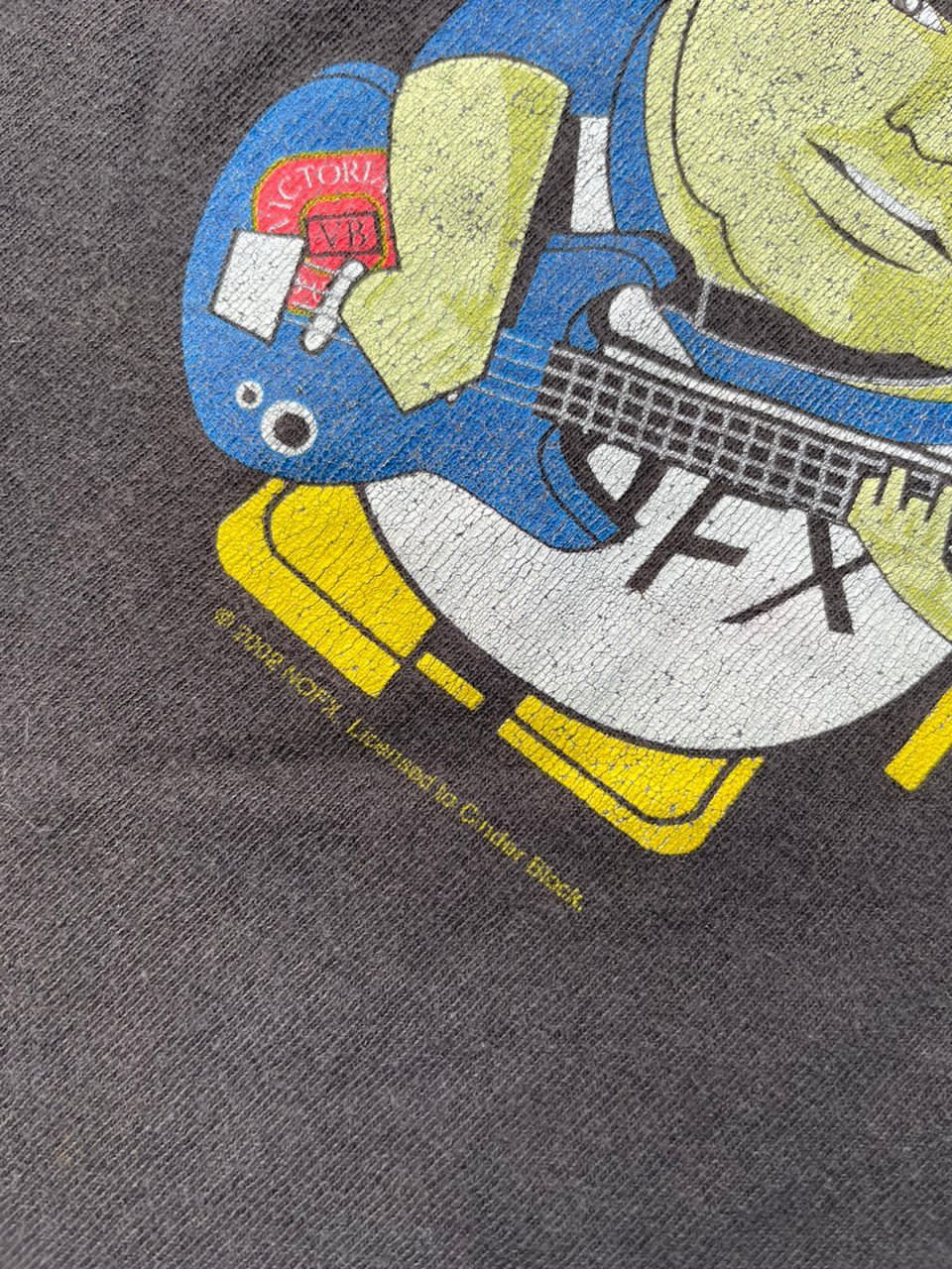 Band Tees Vintage 2002 NOFX Sun Faded Cartoon Band Tees Size US M / EU 48-50 / 2 - 4 Thumbnail