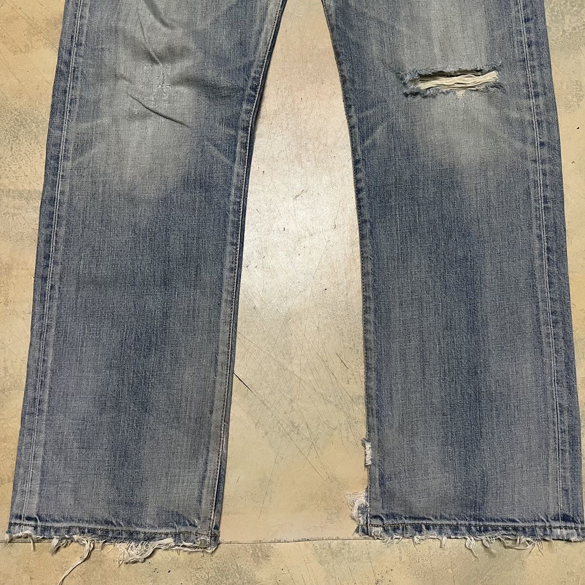 Edwin Edwin Distressed Design Denim Jeans Size US 29 - 5 Thumbnail