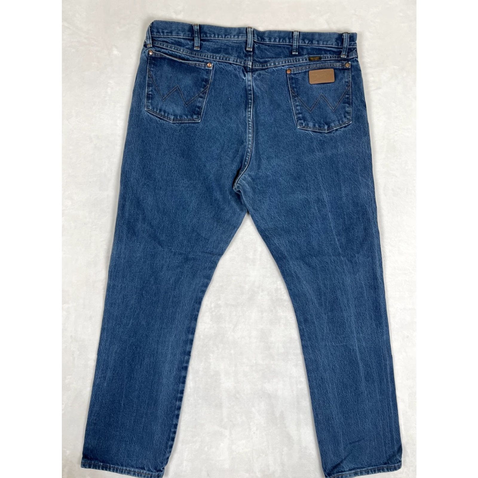 Wrangler VINTAGE Wrangler 13MWZ Jeans Blue Denim Regular Fit Cowboy Size 40x34 READ Size US 40 / EU 56 - 5 Thumbnail