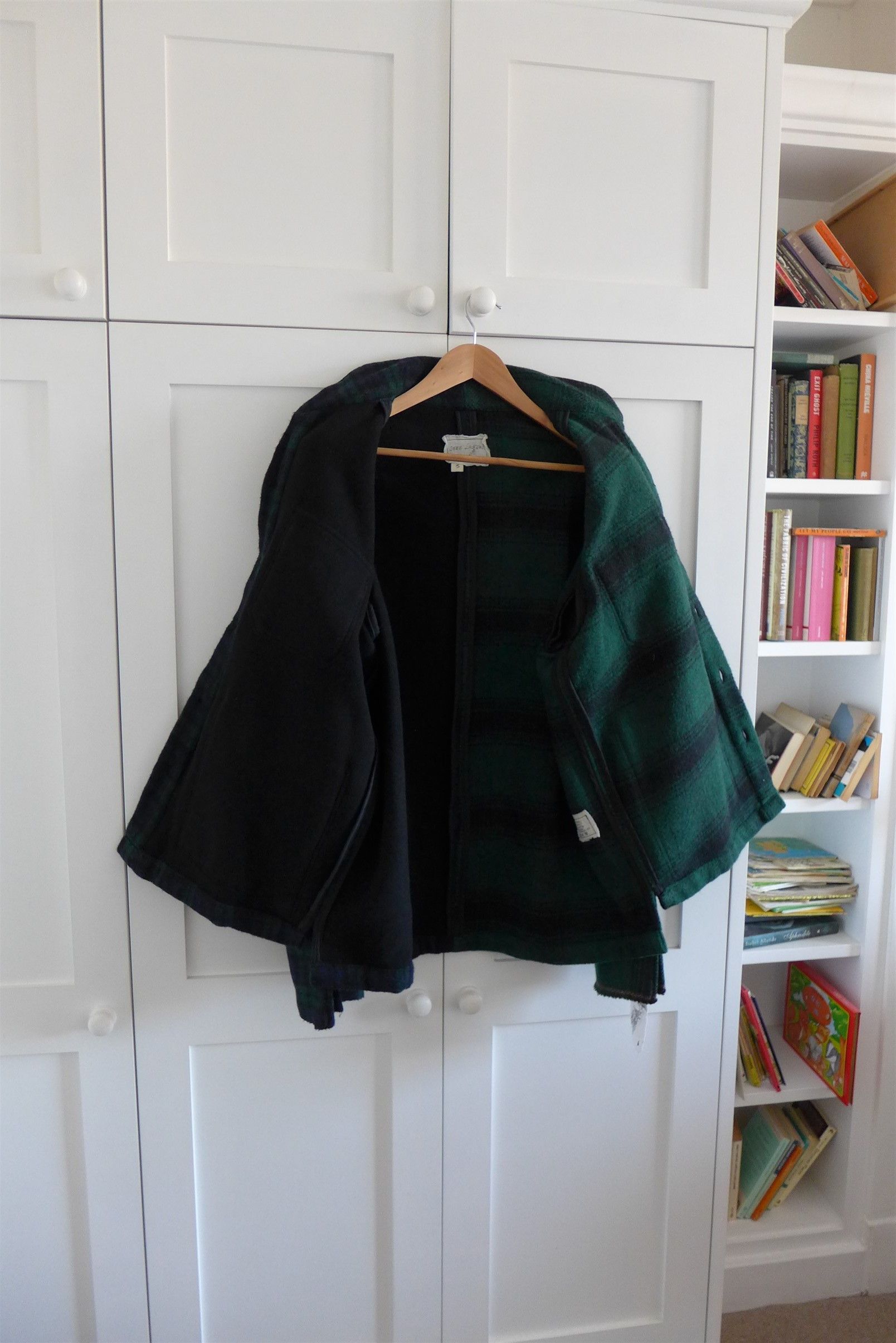 Greg Lauren Greg Lauren Hunter Shawl Collar Jacket - Green & Blue Plaid Size US L / EU 52-54 / 3 - 6 Thumbnail