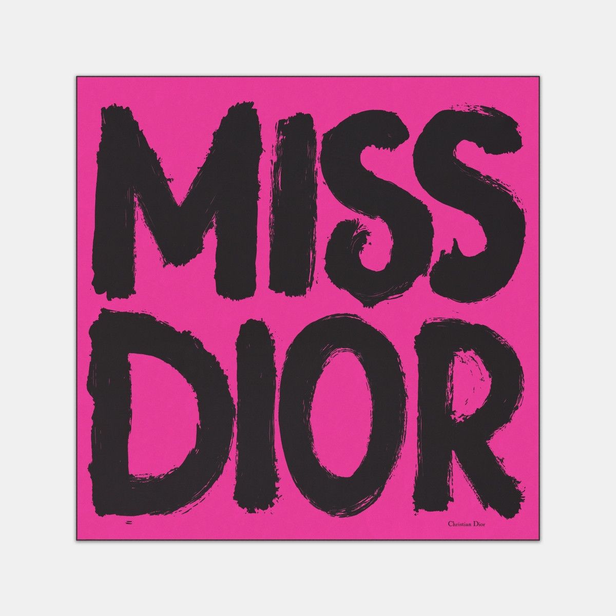Dior o1bcso1str0226 Size:OS/Graffiti 90 Square Scarf in Purple Size ONE SIZE - 2 Thumbnail