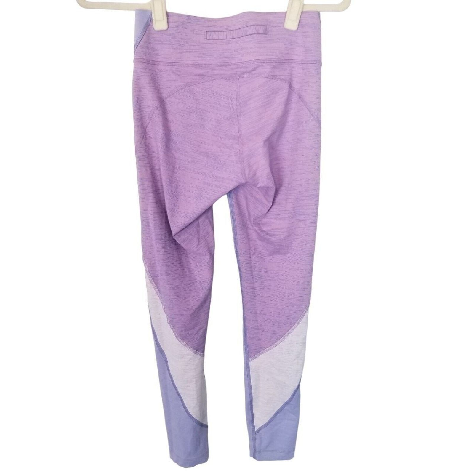 Outdoor Voices Outdoor Voices Womens Purple Zoom High Waist 7/8 Leggings S Size 23" - 8 Thumbnail