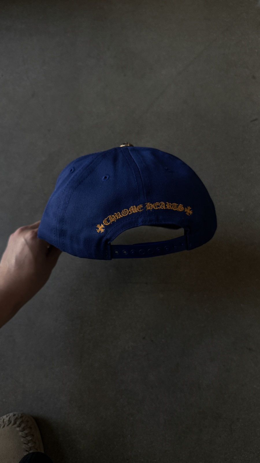 Chrome Hearts RARE! Chrome Hearts CH Logo Baseball Hat Size ONE SIZE - 2 Thumbnail
