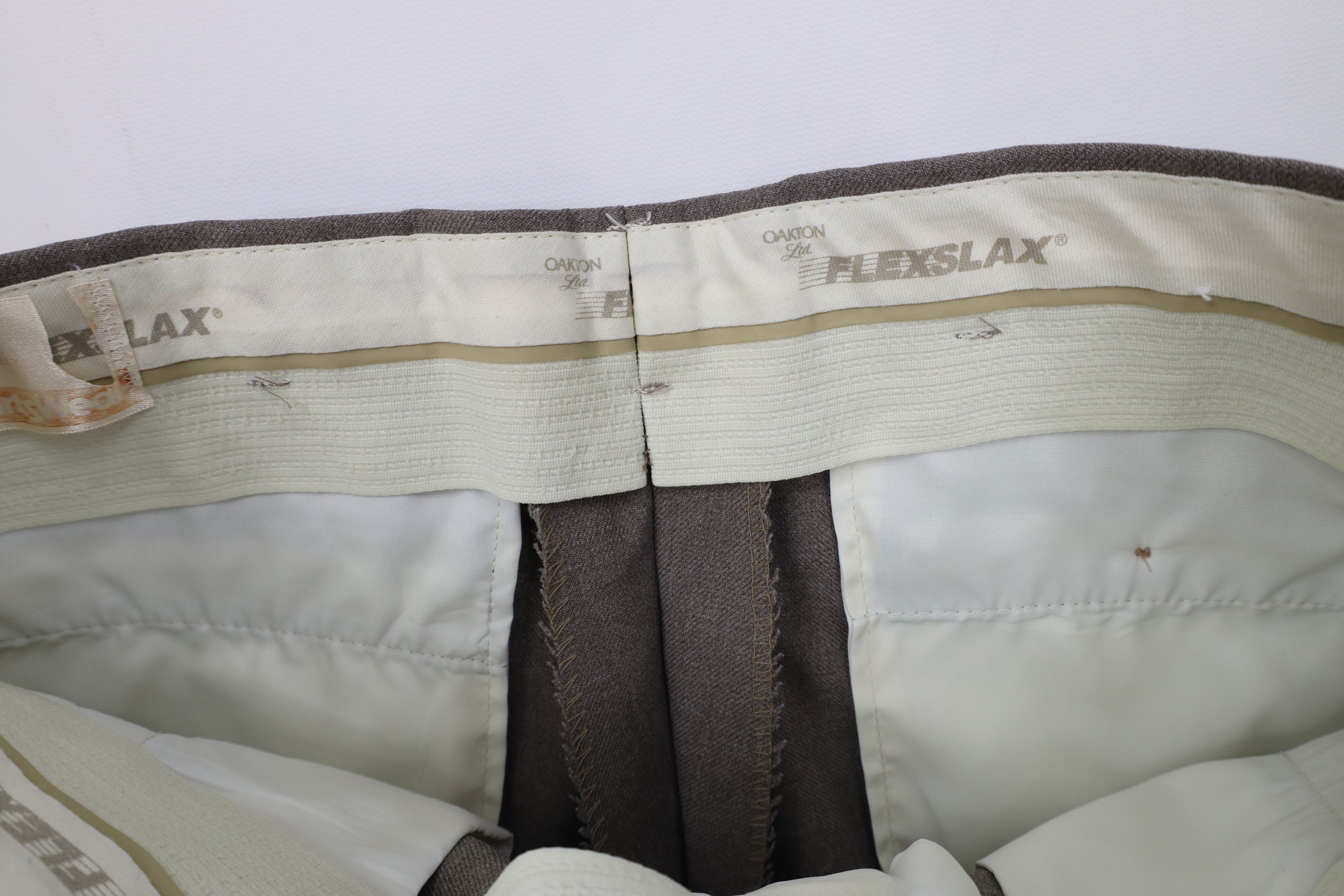 Vintage Vintage 70s Streetwear Wide Leg Chino Pants Trousers Beige Size US 32 / EU 48 - 8 Thumbnail