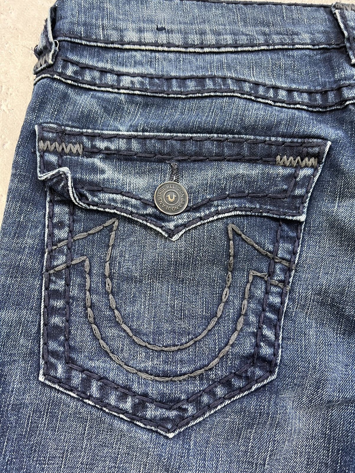 Japanese Brand × True Religion Hype Vintage True Religion Jeans Streetwear Y2k Size US 34 / EU 50 - 6 Thumbnail