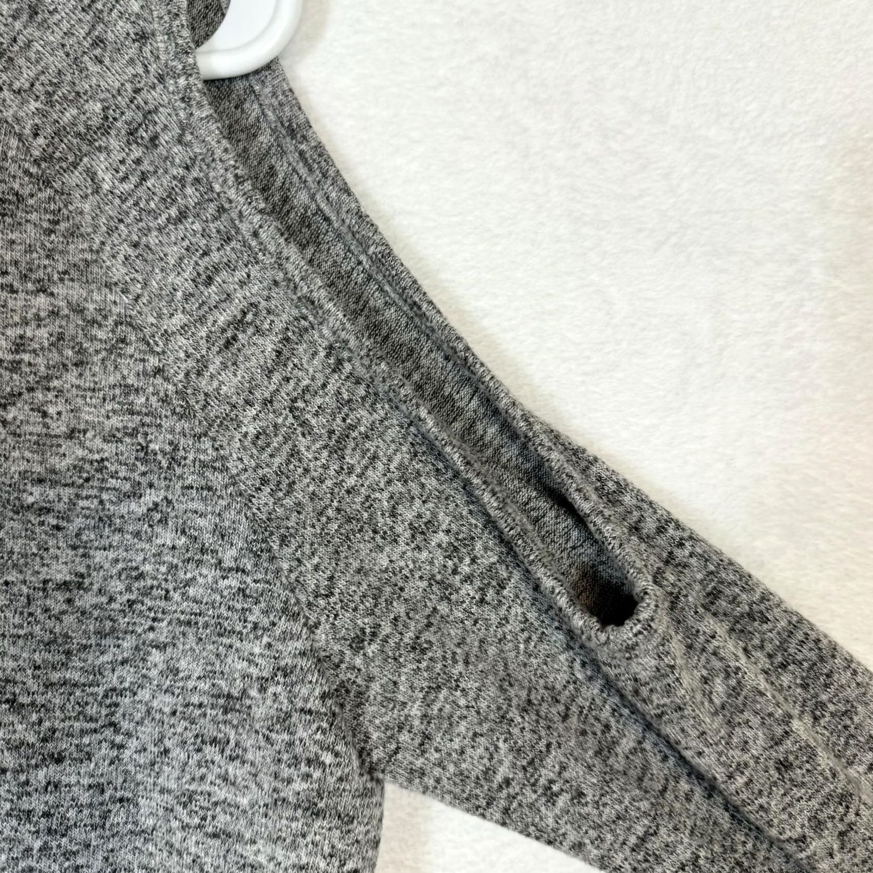 Vintage Philosophy Grey Shoulderless Long Sleeve Pullover Blouse Women Size S Size S / US 4 / IT 40 - 3 Thumbnail