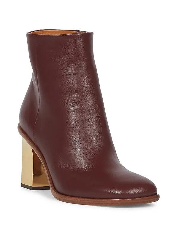 Chloe o1loc1c1024 Rebecca Ankle Boots in Deep Purple Size US 7 / IT 37 - 2 Thumbnail
