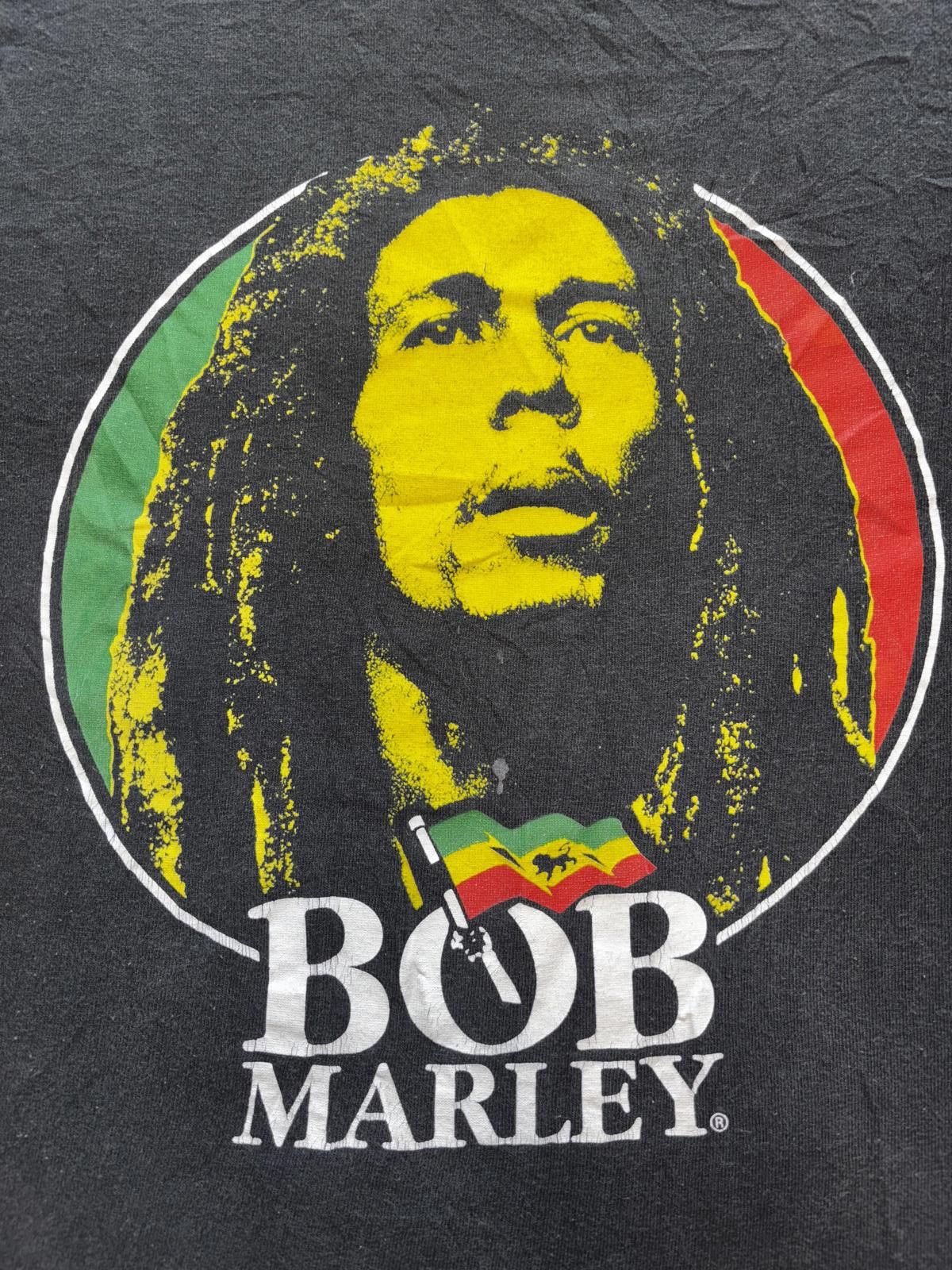 Designer Vintage Bob Marley Graphic T-Shirt Size US XL / EU 56 / 4 - 2 Thumbnail