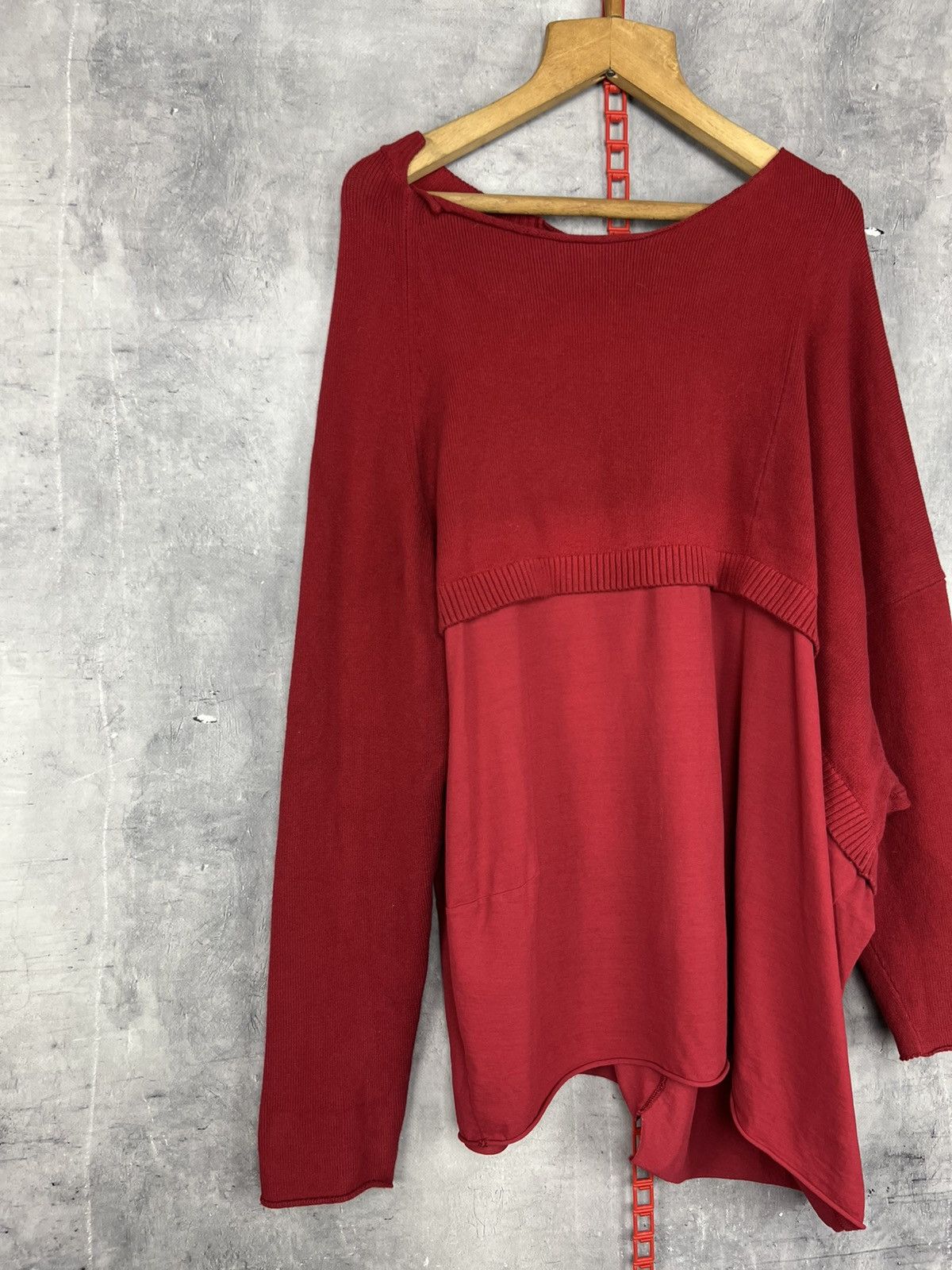Rundholz Rundholz Dip Asymmetric Knit Sweater Size L / US 10 / IT 46 - 3 Thumbnail