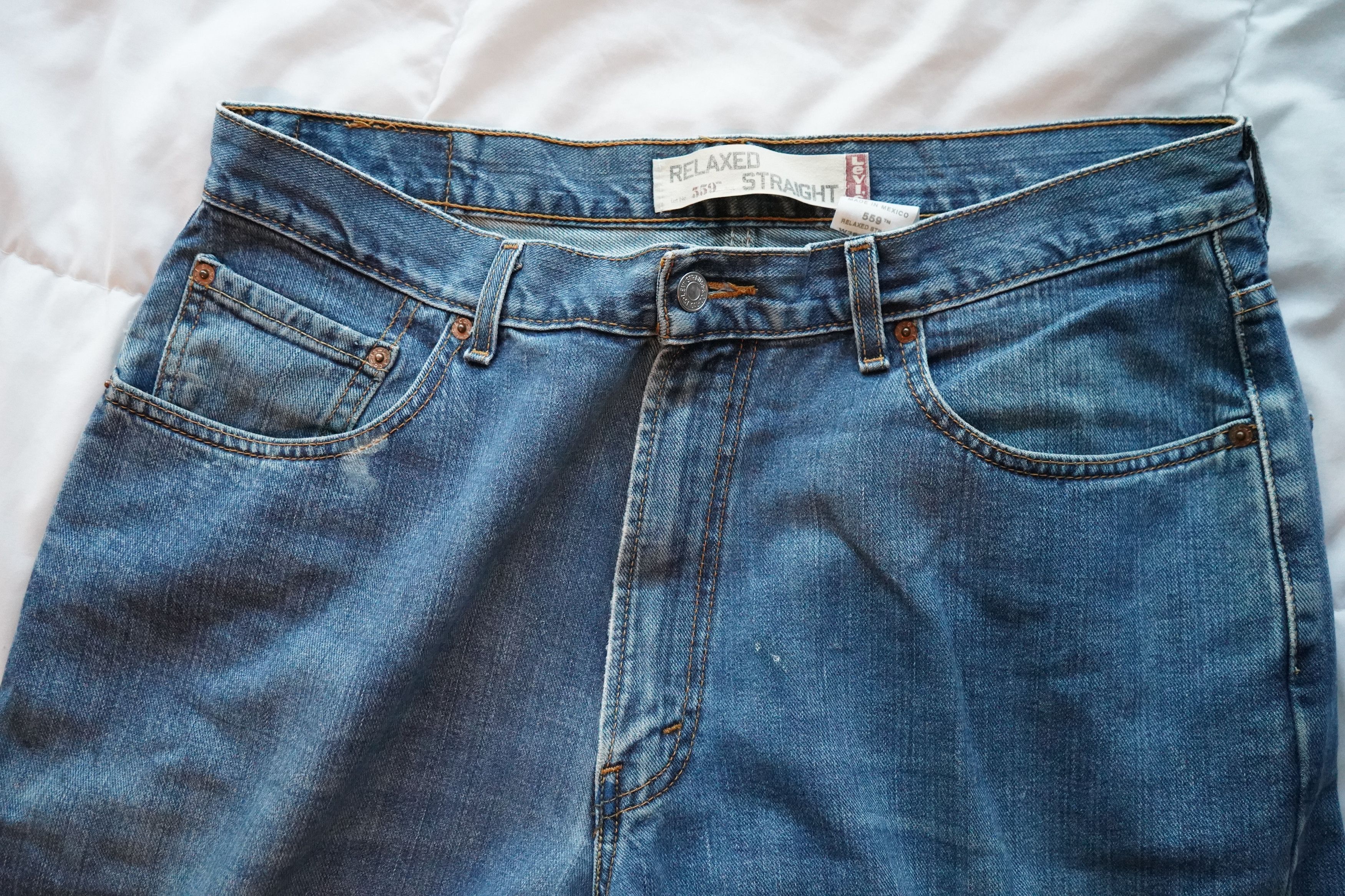 Levi's Levi's Relaxed Straight Denim 559 Medium Wash Size US 36 / EU 52 - 3 Thumbnail
