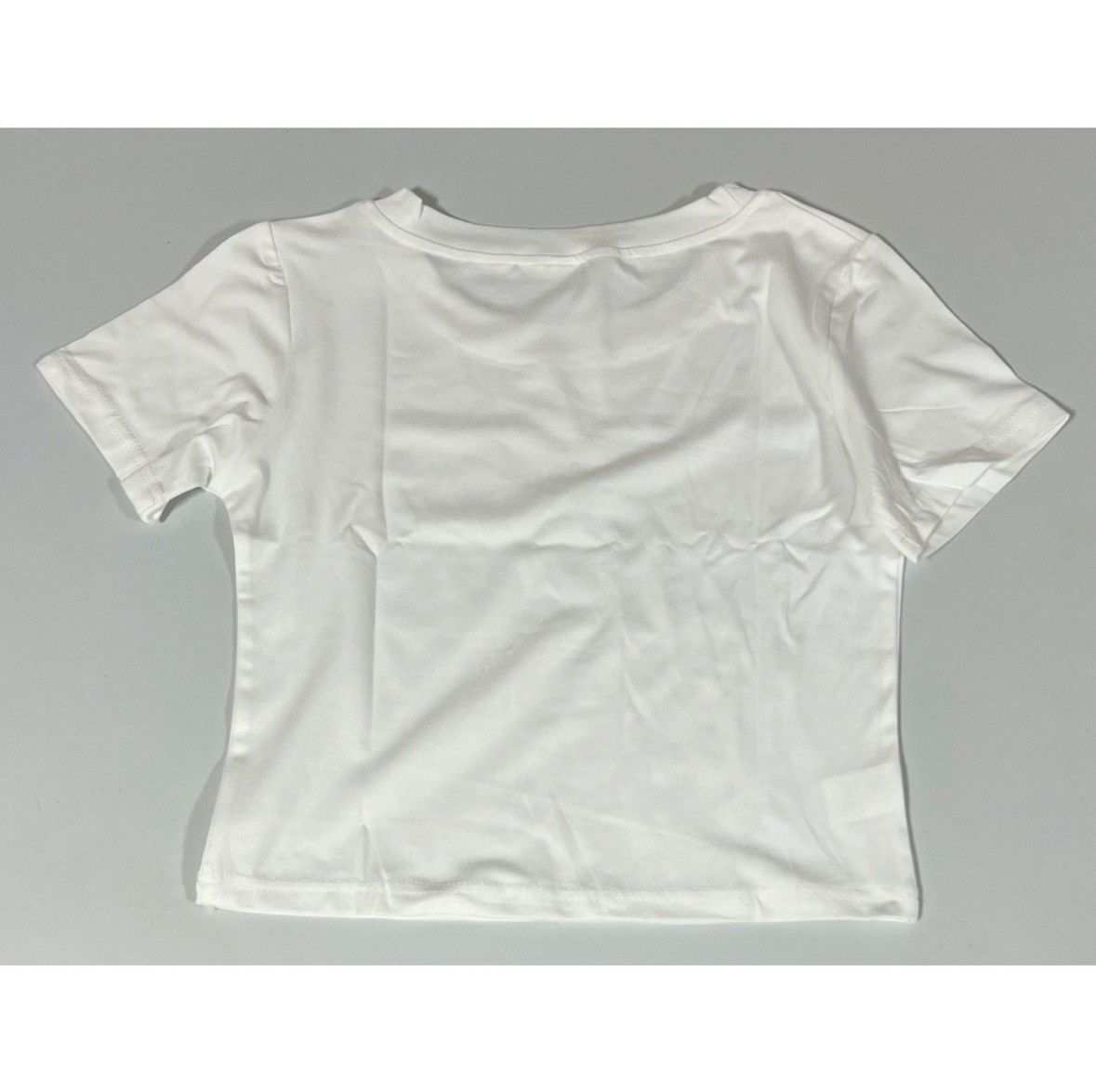 Japanese Brand White ‘I ♥️ Nerds’ Shirt Crop Top Blouse Graphic Tee Size S Size S / US 4 / IT 40 - 4 Thumbnail