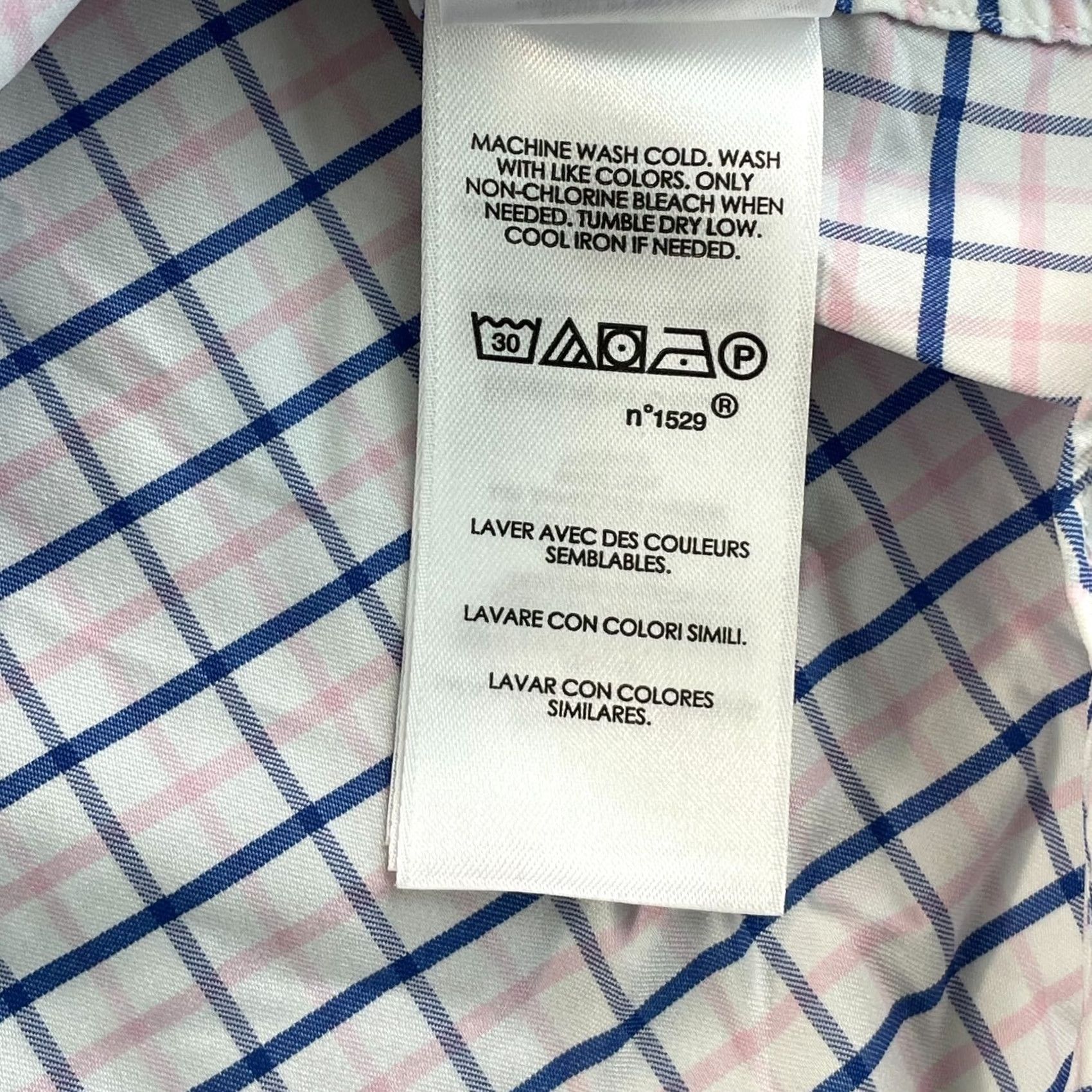 Polo Ralph Lauren Polo Ralph Lauren Performance Shirt Men XL Pink Blue Plaid Classic Fit Pony Prep Shirt Size US XL / EU 56 / 4 - 8 Thumbnail