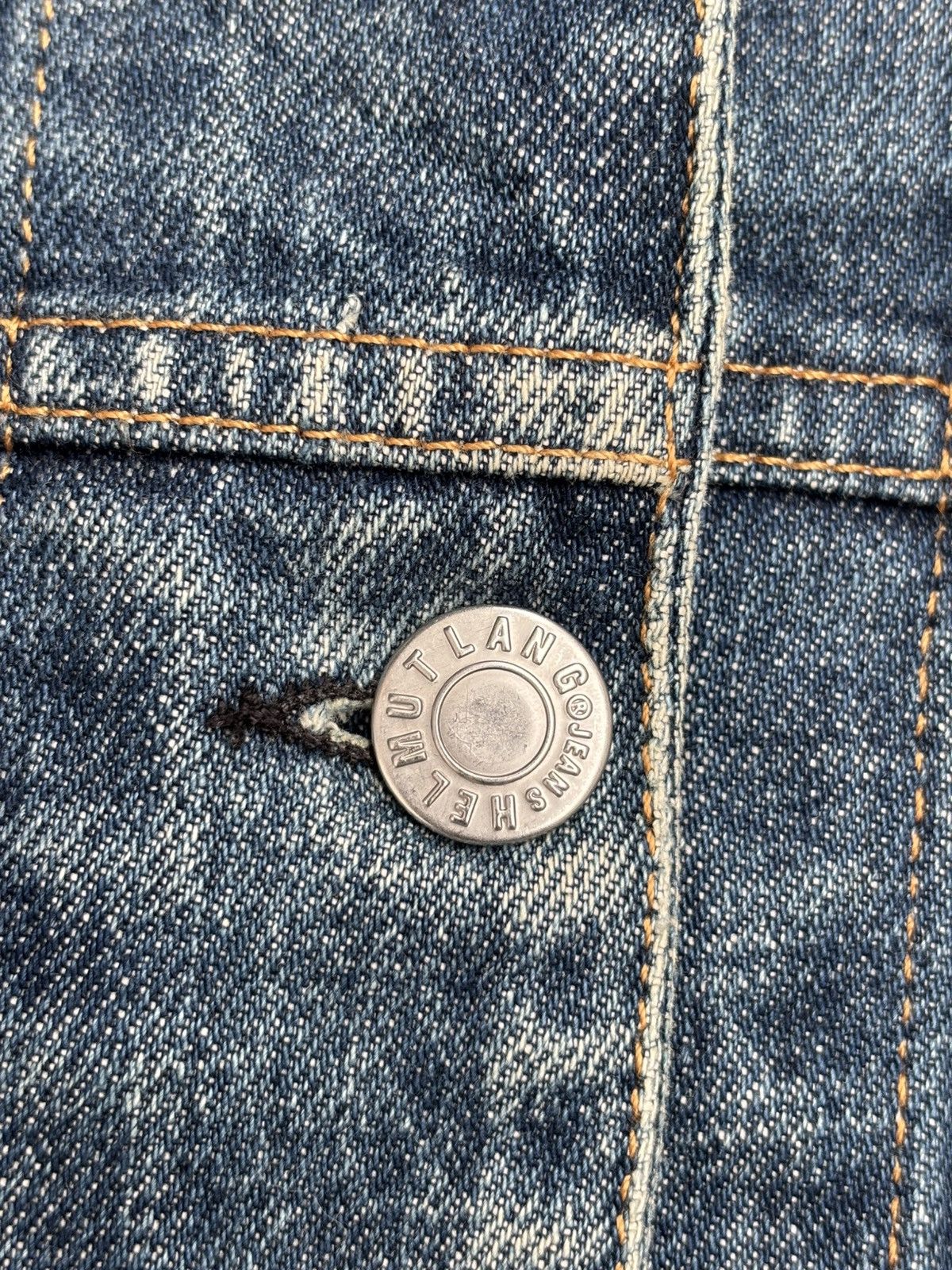 Helmut Lang 1998 Trucker Denim Jacket Size XS / US 0-2 / IT 36-38 - 5 Thumbnail