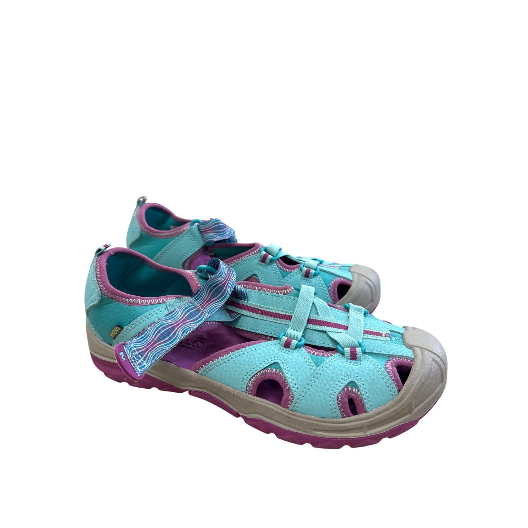 Merrell Merrell Hydro Womens Aqua Pink Hiking Water Sandals Size 6 S Size US 6 / IT 36 - 4 Thumbnail