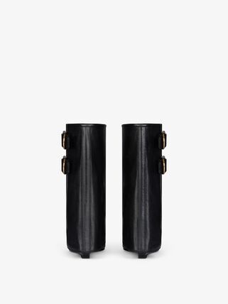 Givenchy o1lv12m0326 Shark Lock Ankle Buckle 60mm in Black Size US 11 / IT 41 - 5 Thumbnail
