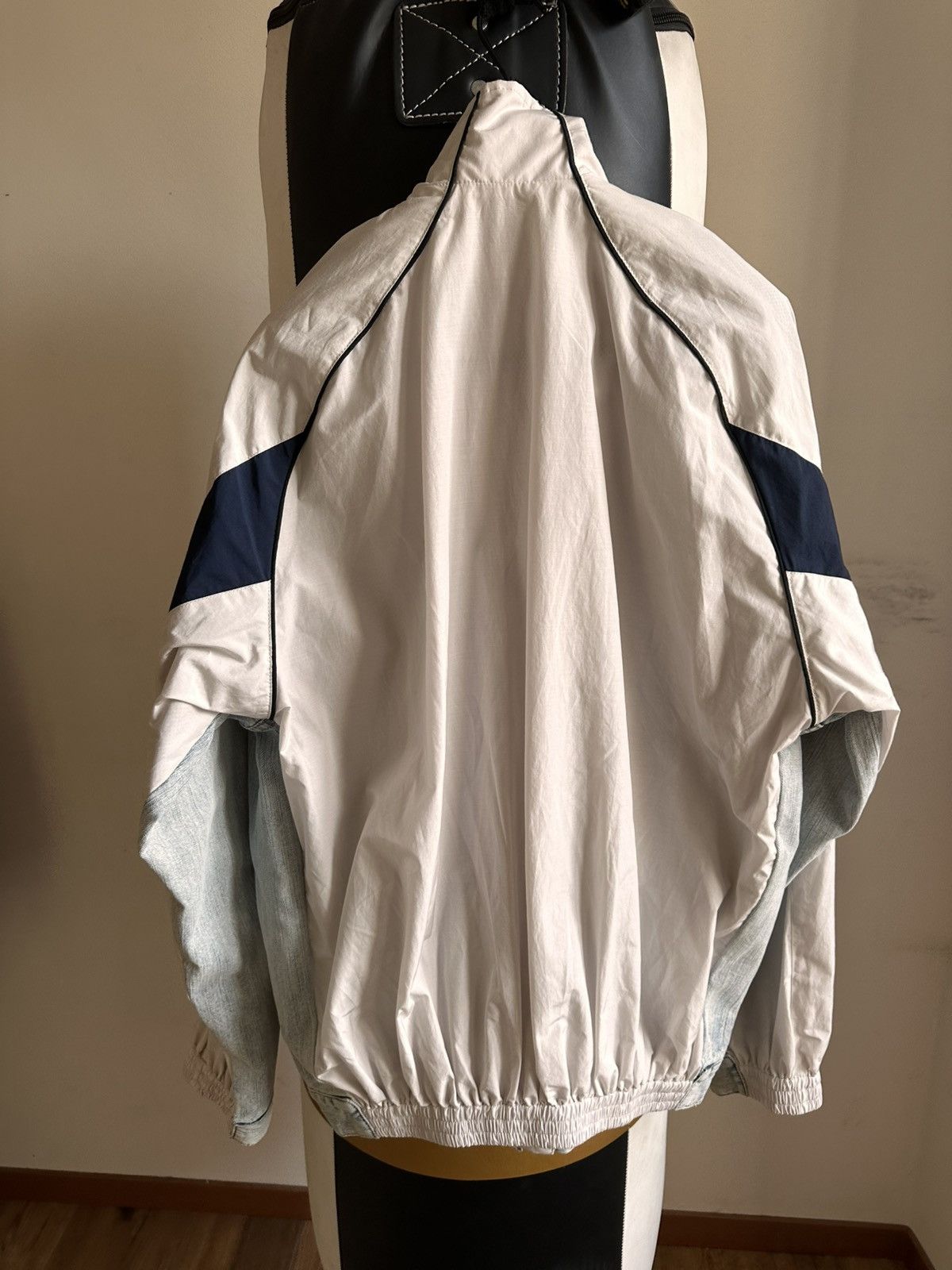 Balenciaga FW24 Denim Tracksuit jacket Size US L / EU 52-54 / 3 - 5 Thumbnail