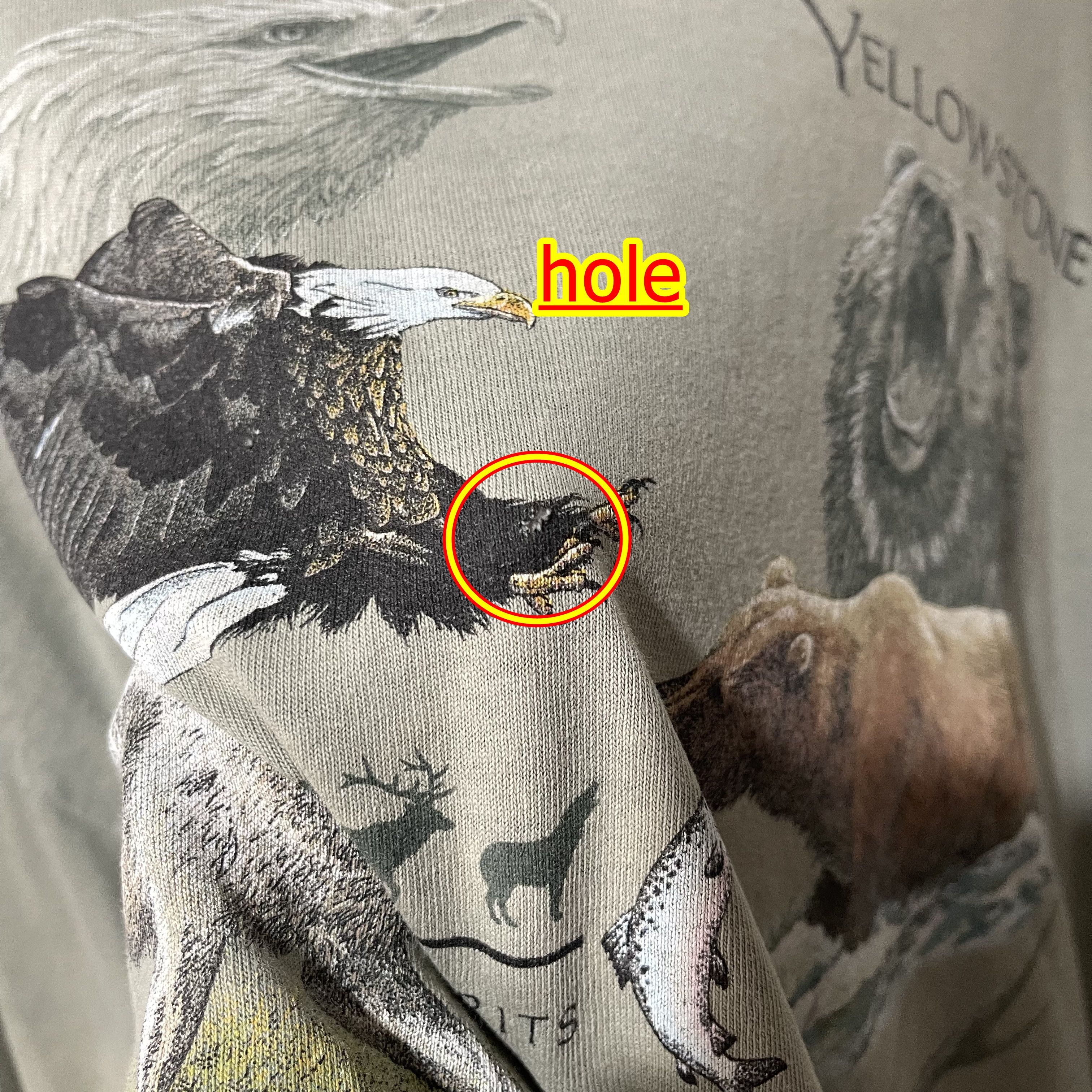 Vintage Vintage 90s Yellowstone Shirt Size US XXL / EU 58 / 5 - 10 Thumbnail