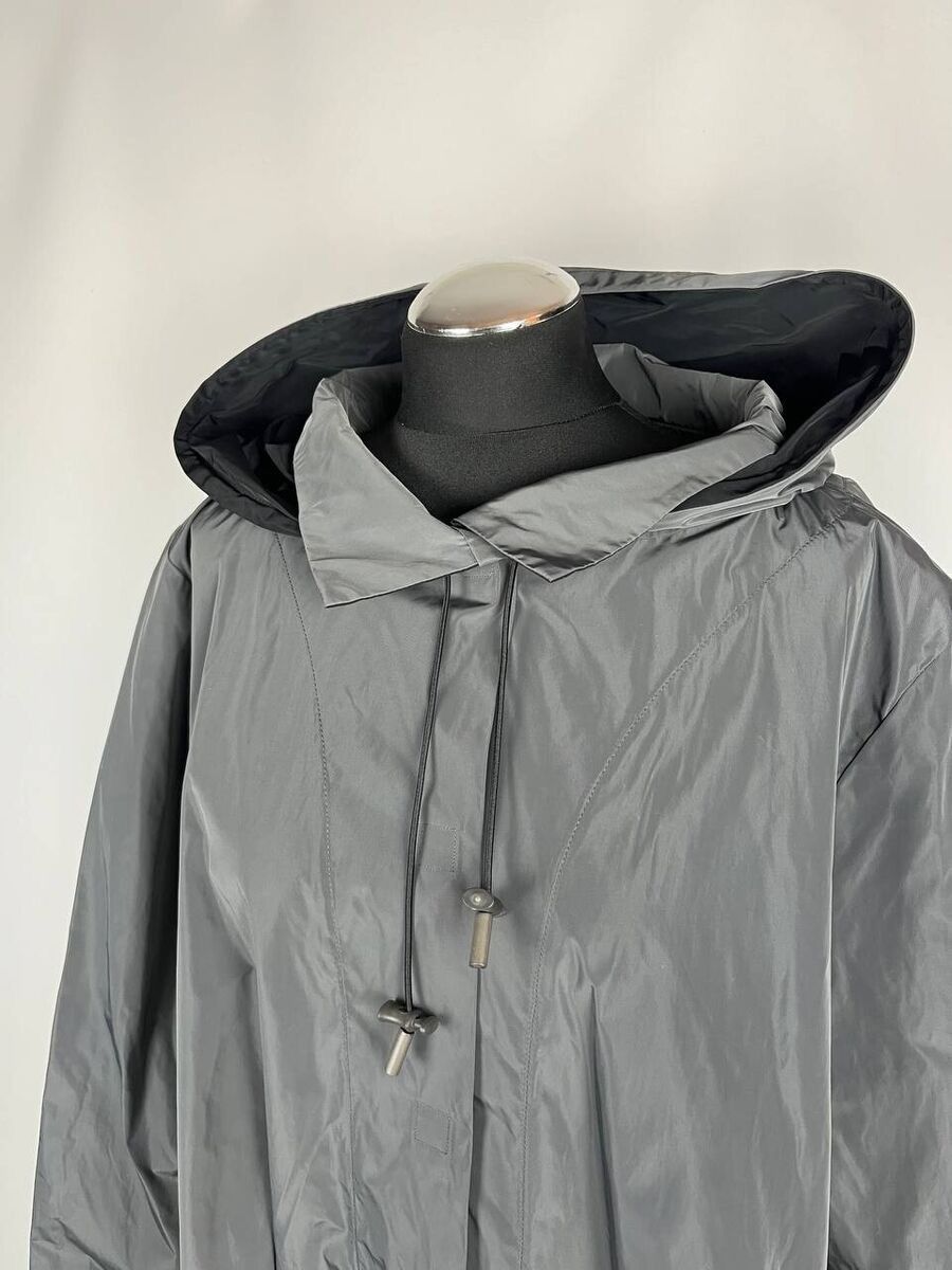 Designer × Japanese Brand Gudrun Grenz Owersized Women Grey Jacket Size M (0348) Size M / US 6-8 / IT 42-44 - 5 Thumbnail
