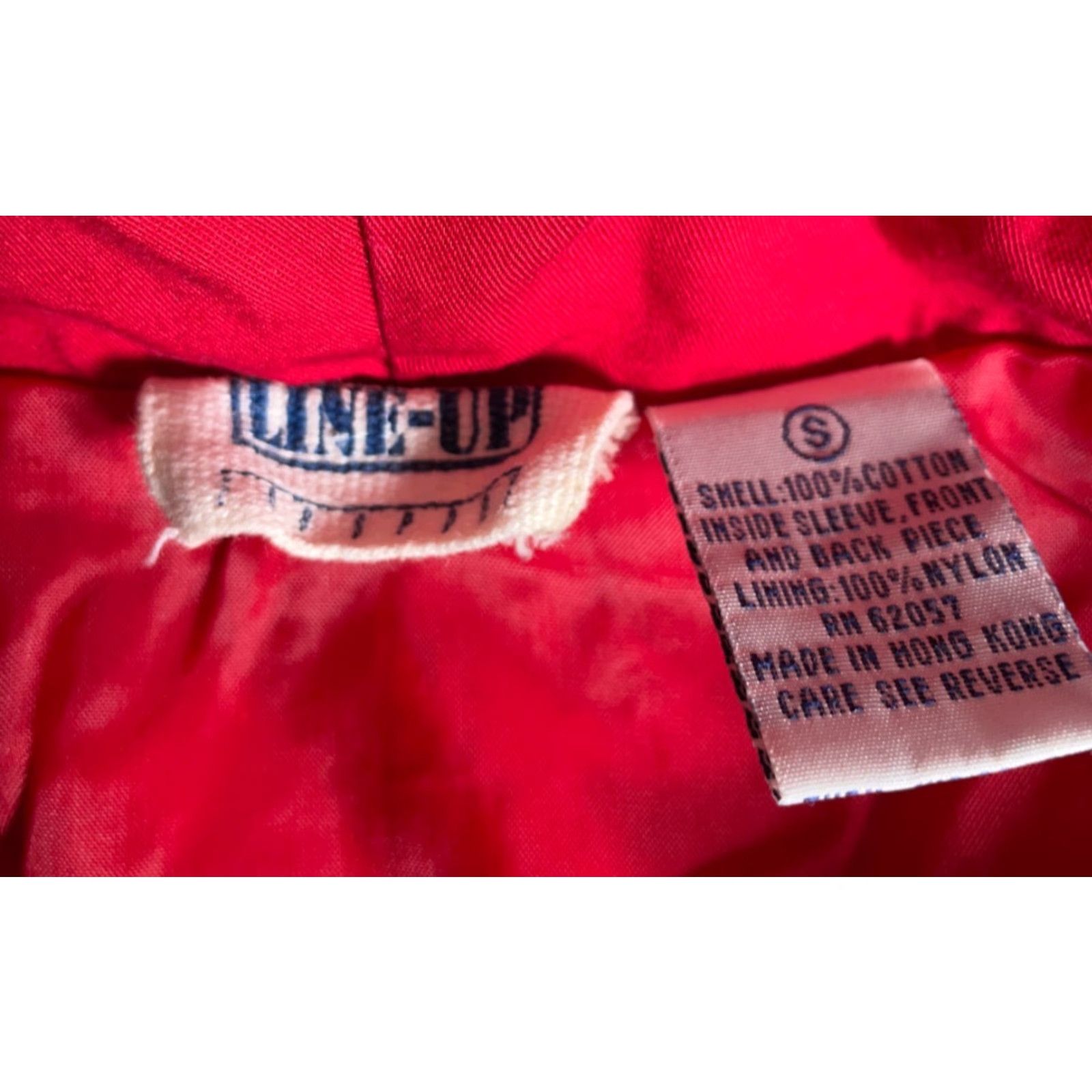 Vintage VINTAGE Line-Up 90s Cruise Line Jacket Wool? Actually cotton windbreaker Hooded Zip Toggle Women's Small Blue Size S / US 4 / IT 40 - 3 Thumbnail