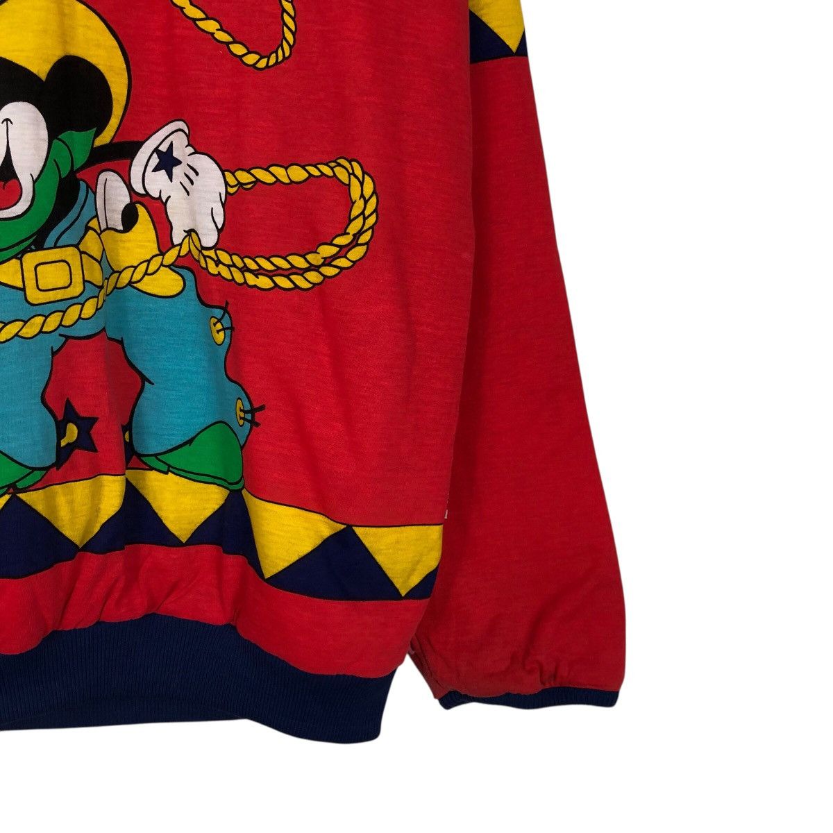 Vintage Vintage Sweatshirt Long Sleeve Mickey Mouse Cartoon BigLogo Size US M / EU 48-50 / 2 - 6 Thumbnail