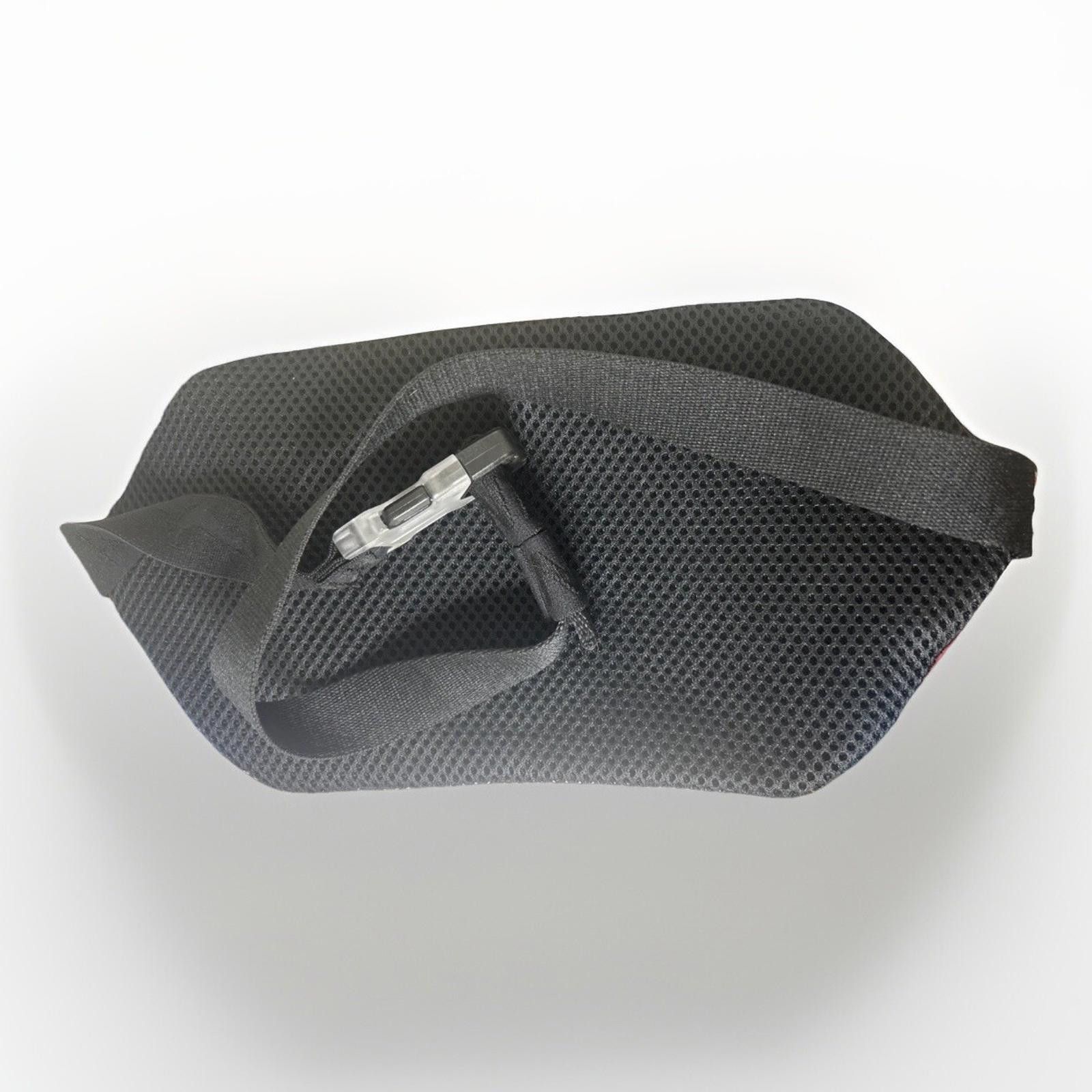 Nike Nike Running Waist Pack Bag Belt Pockets Unisex Maroon Red Size ONE SIZE - 2 Thumbnail