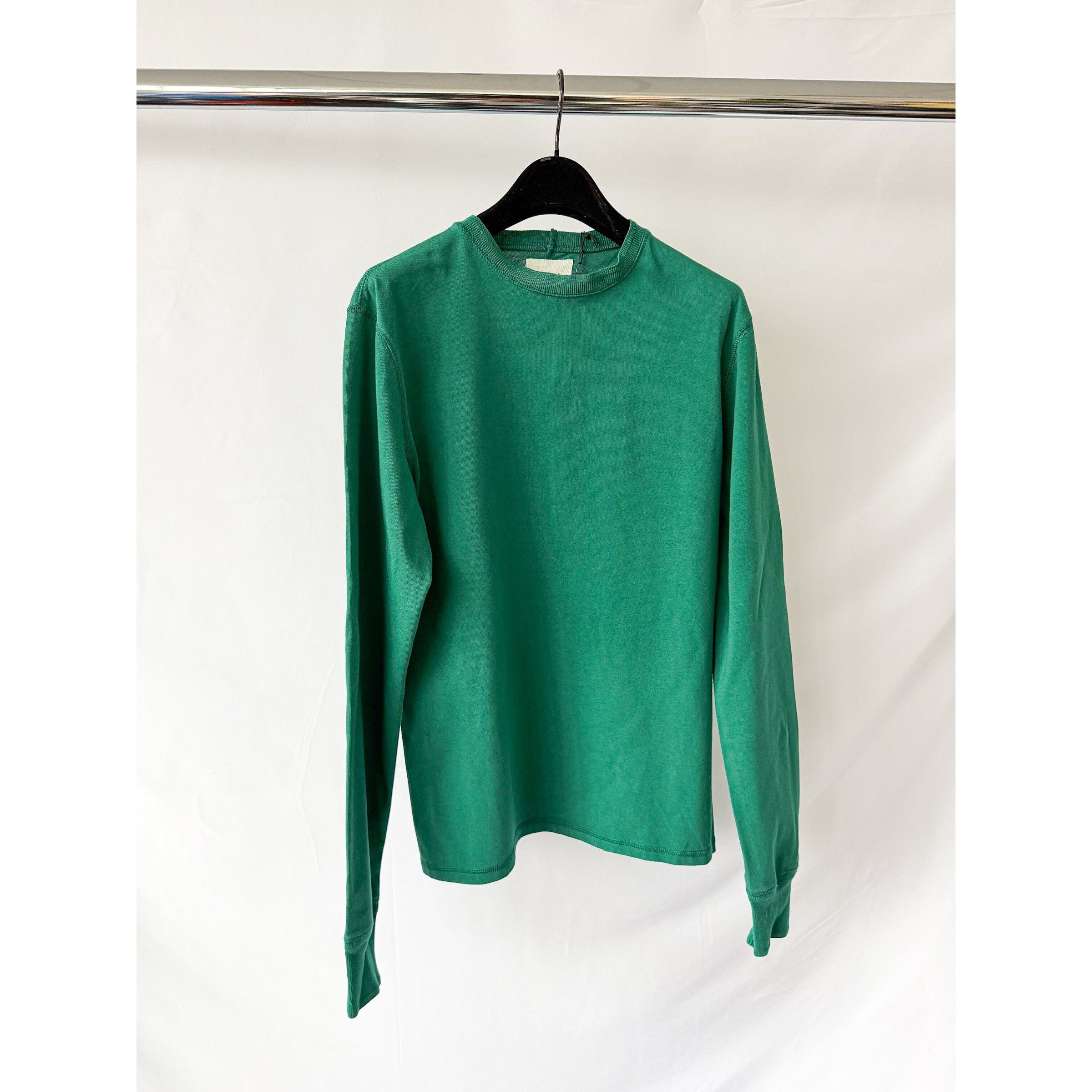 Drake's Drake's Green Long Sleeve Hiking Tee Size US XXS / EU 40 - 1 Thumbnail