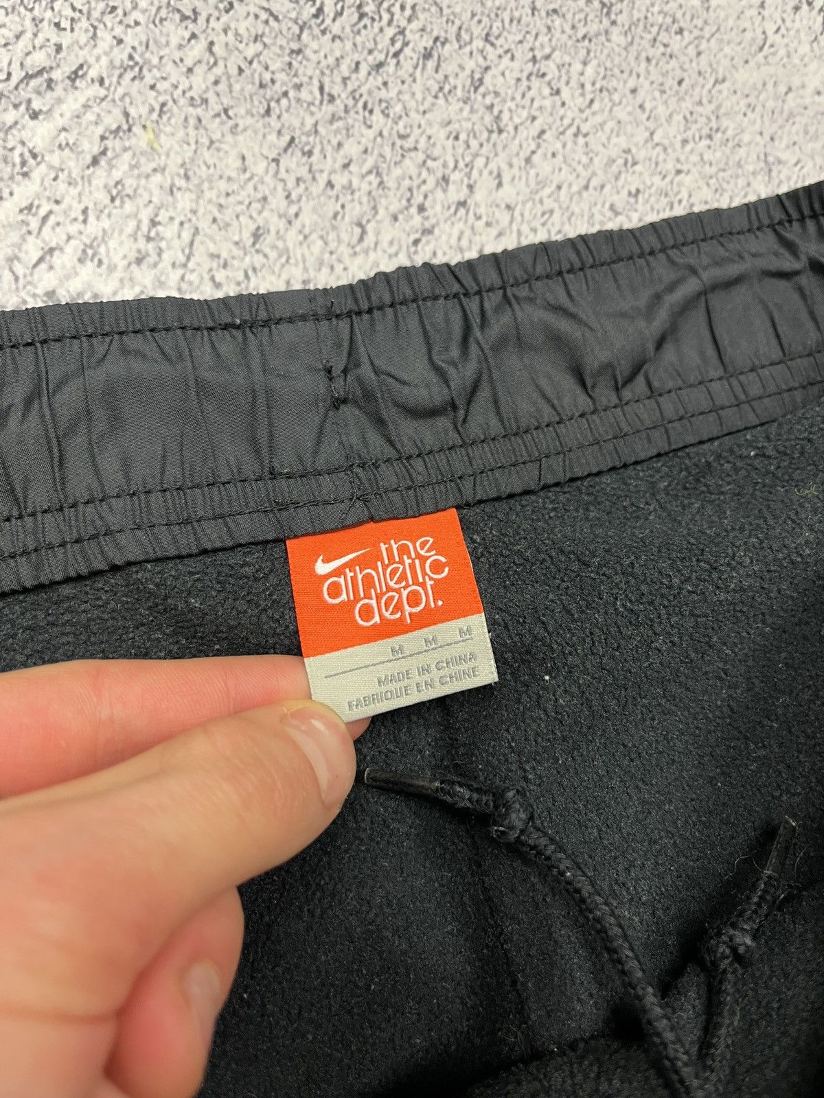 Nike Vintage 00’s Nike Nylon Drill Pants Y2K Hype Streetwear Size US 32 / EU 48 - 6 Thumbnail