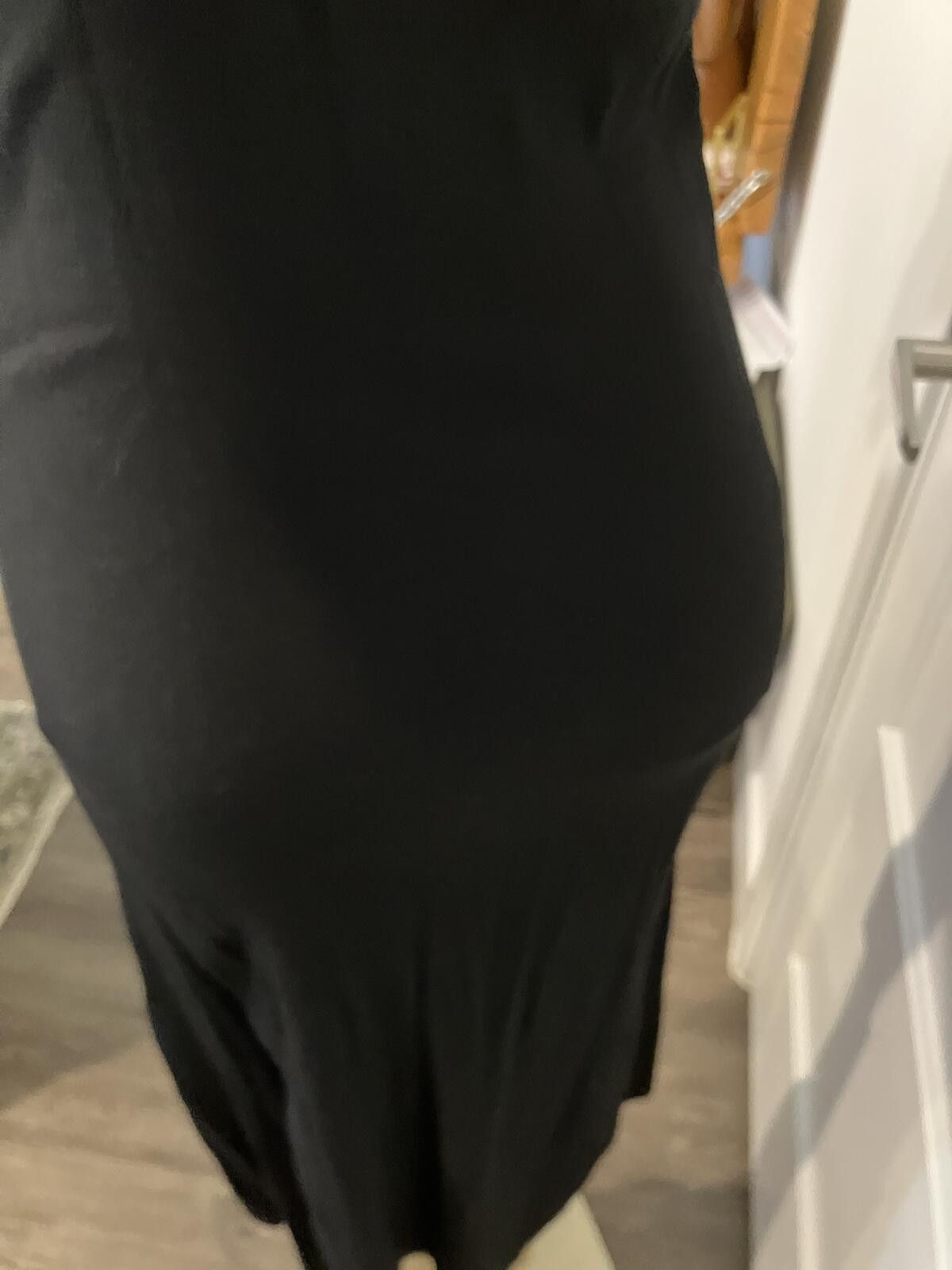 Other NWOT Black Off-Shoulder Maxi Dress with Ruffle Detail Size XS / US 0-2 / IT 36-38 - 8 Thumbnail