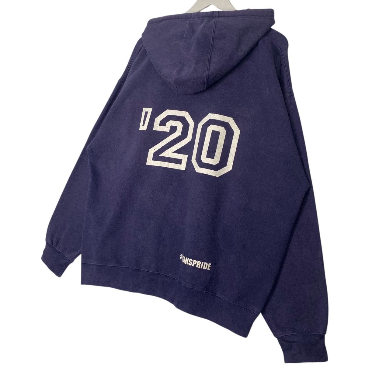 Vintage Vintage Spread Shirt Men Hoodie Embroidered Navy Blue Size US XL / EU 56 / 4 - 6 Thumbnail