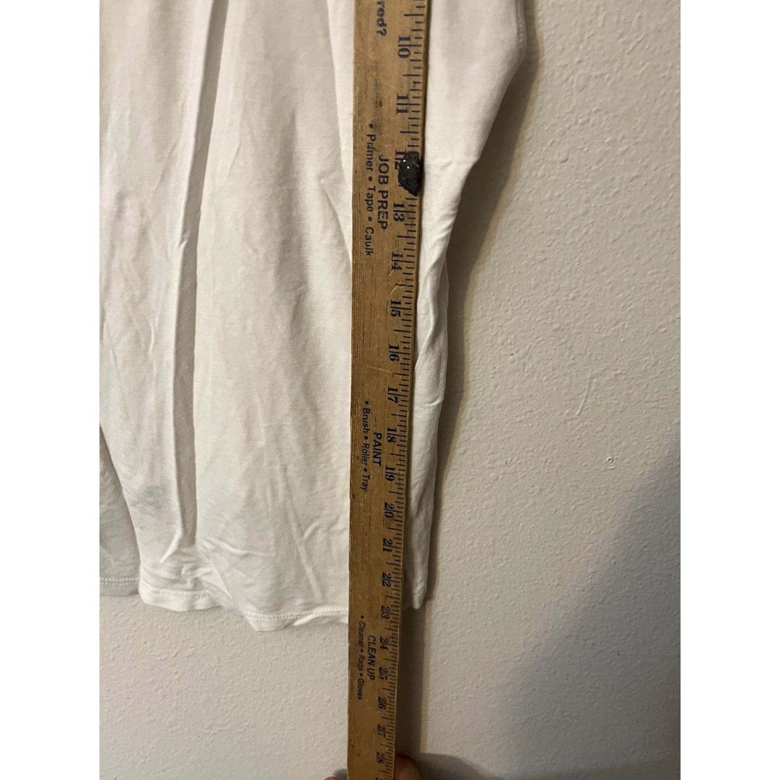 Vintage VINTAGE Ambiance Shirt Womens S White Short Sleeve Tunic Casual Slim Slit Stretch Comfort Size S / US 4 / IT 40 - 4 Thumbnail