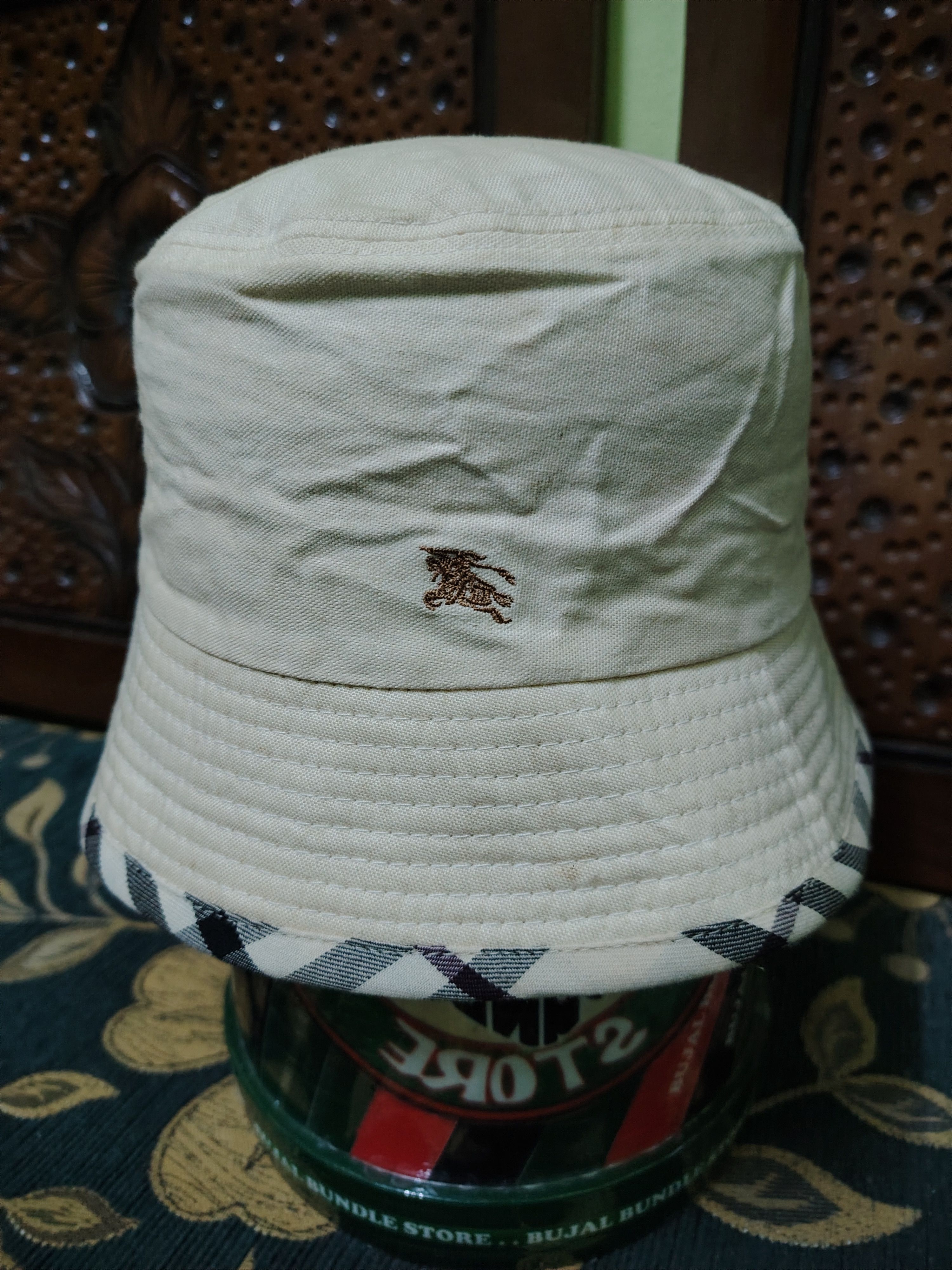 Burberry × Vintage Vintage Burberrys Bucket Hat Size ONE SIZE - 4 Thumbnail