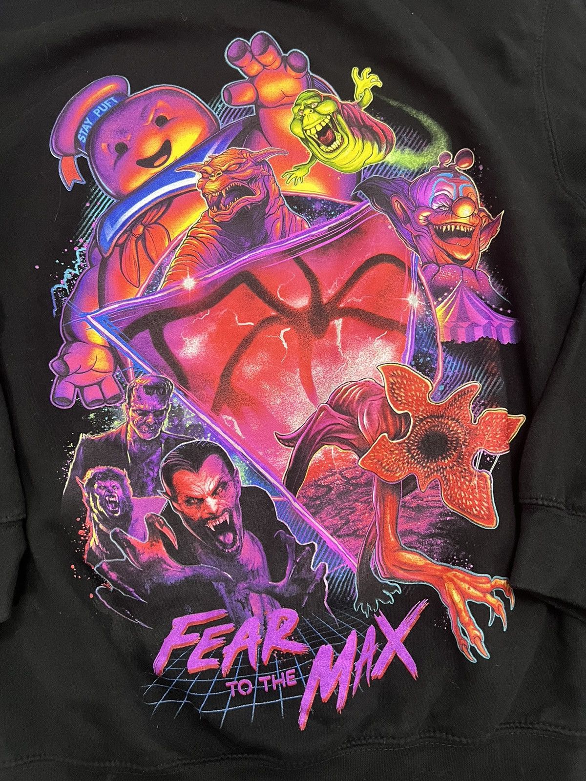 Expert Horror × Universal Studios 2019 Universal Halloween horror nights fear to the max hoodi Size US S / EU 44-46 / 1 - 2 Thumbnail