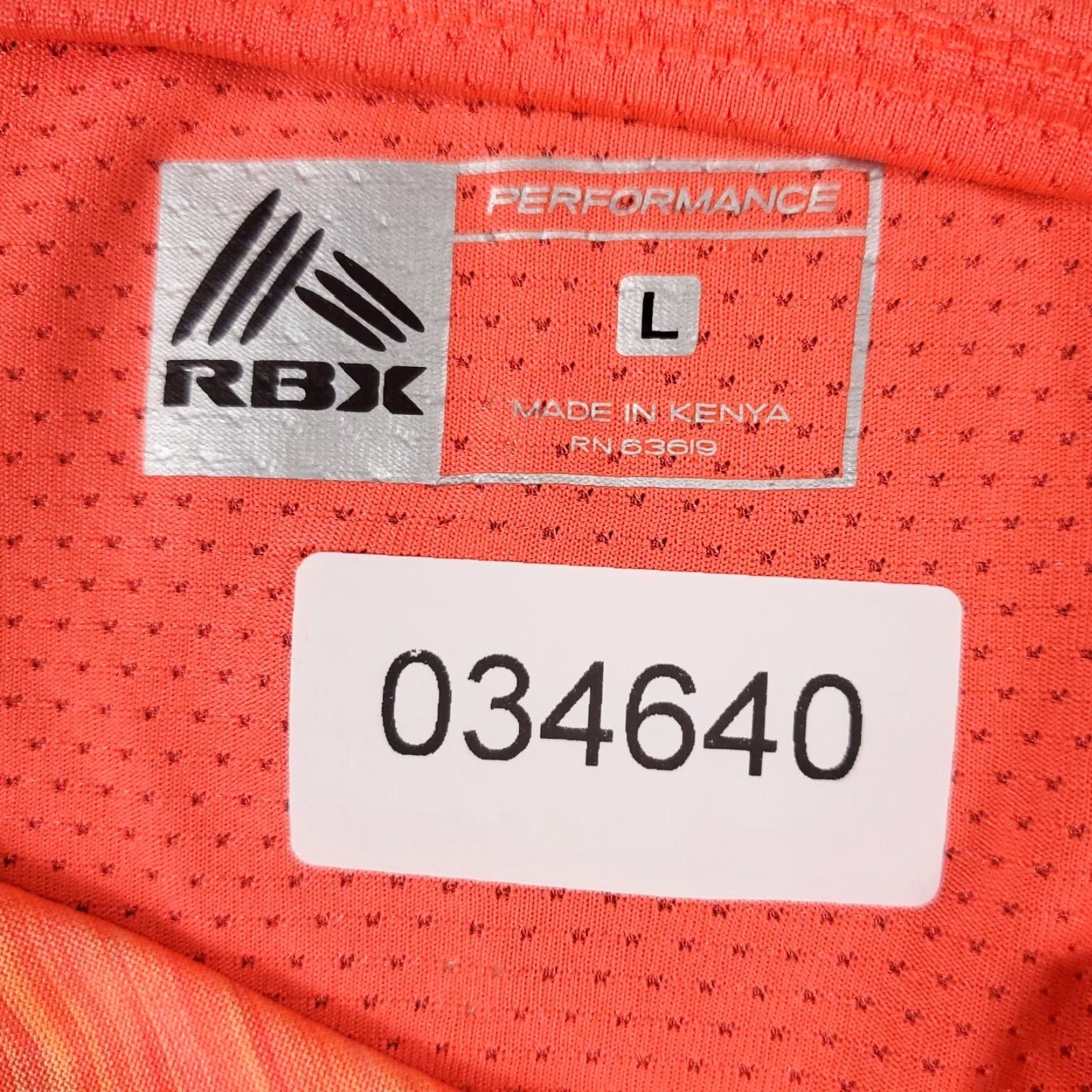Reebok Reebok Tank Top Shirt Womens Large Orange RBX Active Running Gym Work Out Size L / US 10 / IT 46 - 6 Thumbnail