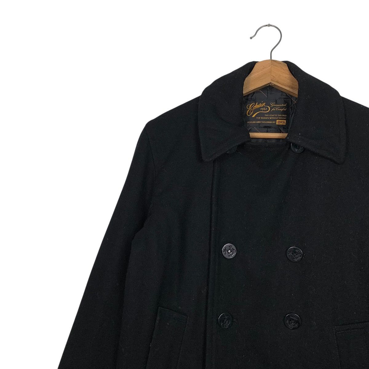Burberry Vintage Edwin Wool Double Breasted Jacket Size US S / EU 44-46 / 1 - 6 Thumbnail