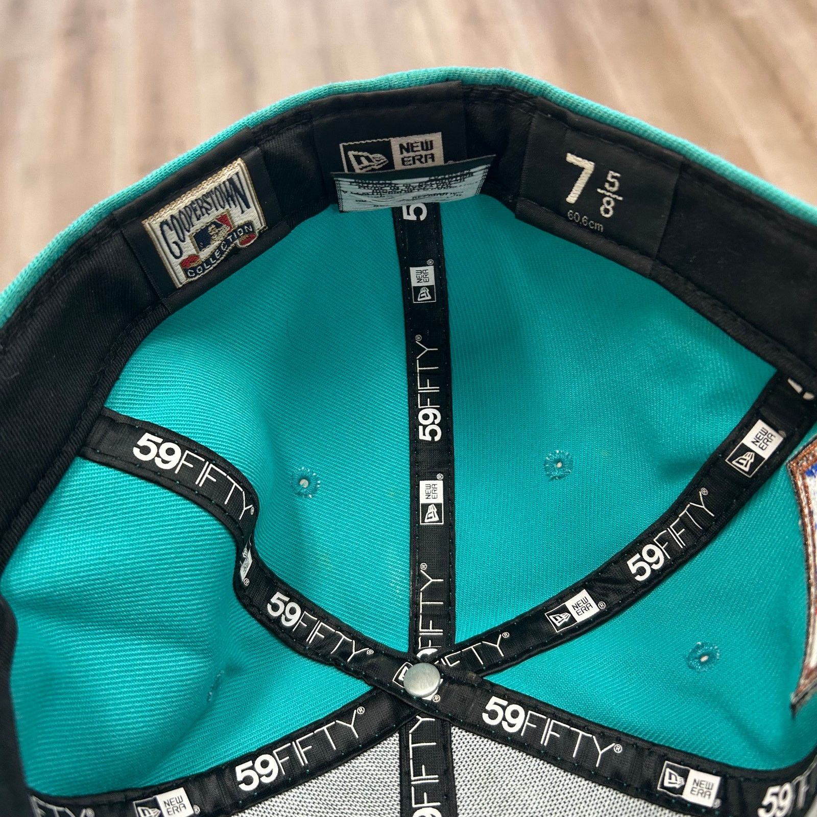 New Era Florida Miami Marlins MLB 125th Anniversary Fitted Hat 7 5/8 Size ONE SIZE - 8 Thumbnail