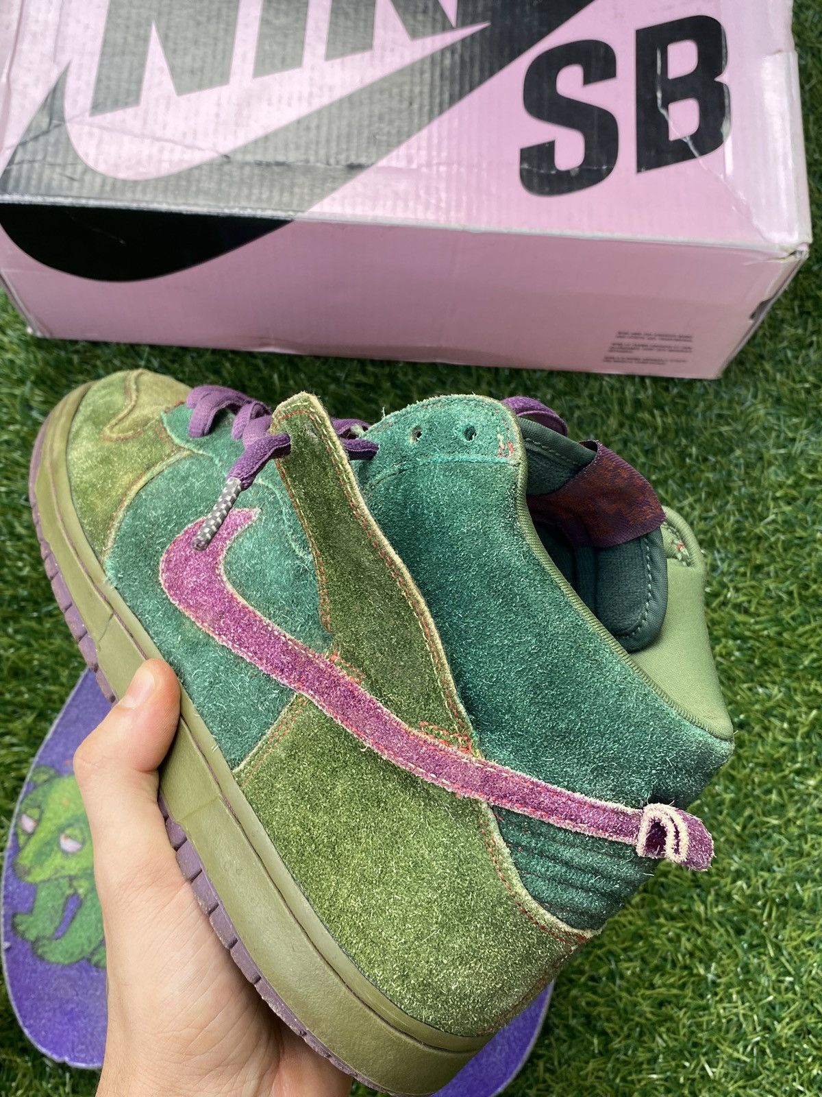 Nike Nike Dunk Skunk 2010 Size US 9.5 / EU 42-43 - 6 Thumbnail