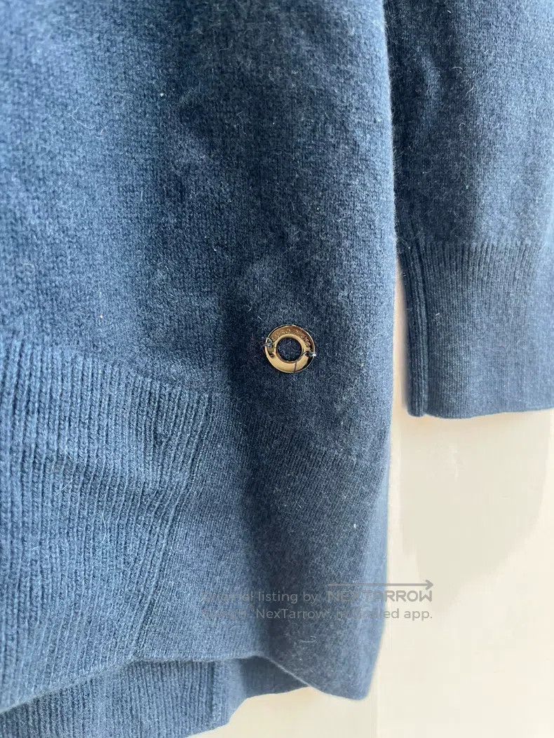 Loro Piana Loro Piana Navy Cashmere Knit Turtleneck Sweater, Mid-Leng Size XS / US 0-2 / IT 36-38 - 3 Thumbnail