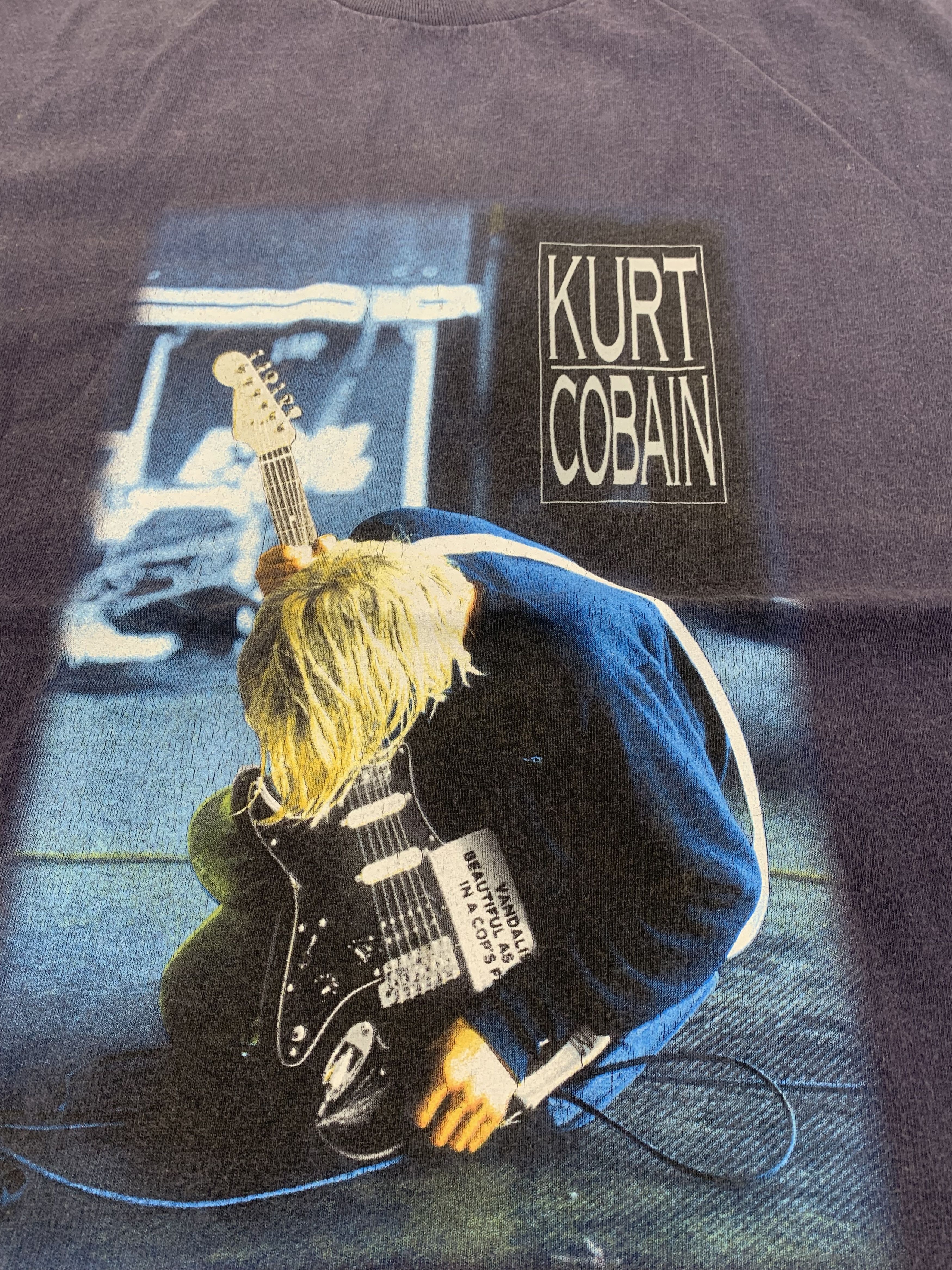 Nirvana VTG NIRVANA KURT BAND TOUR SHIRT RADIOHEAD KANYE RAP TEE Size US XL / EU 56 / 4 - 4 Thumbnail