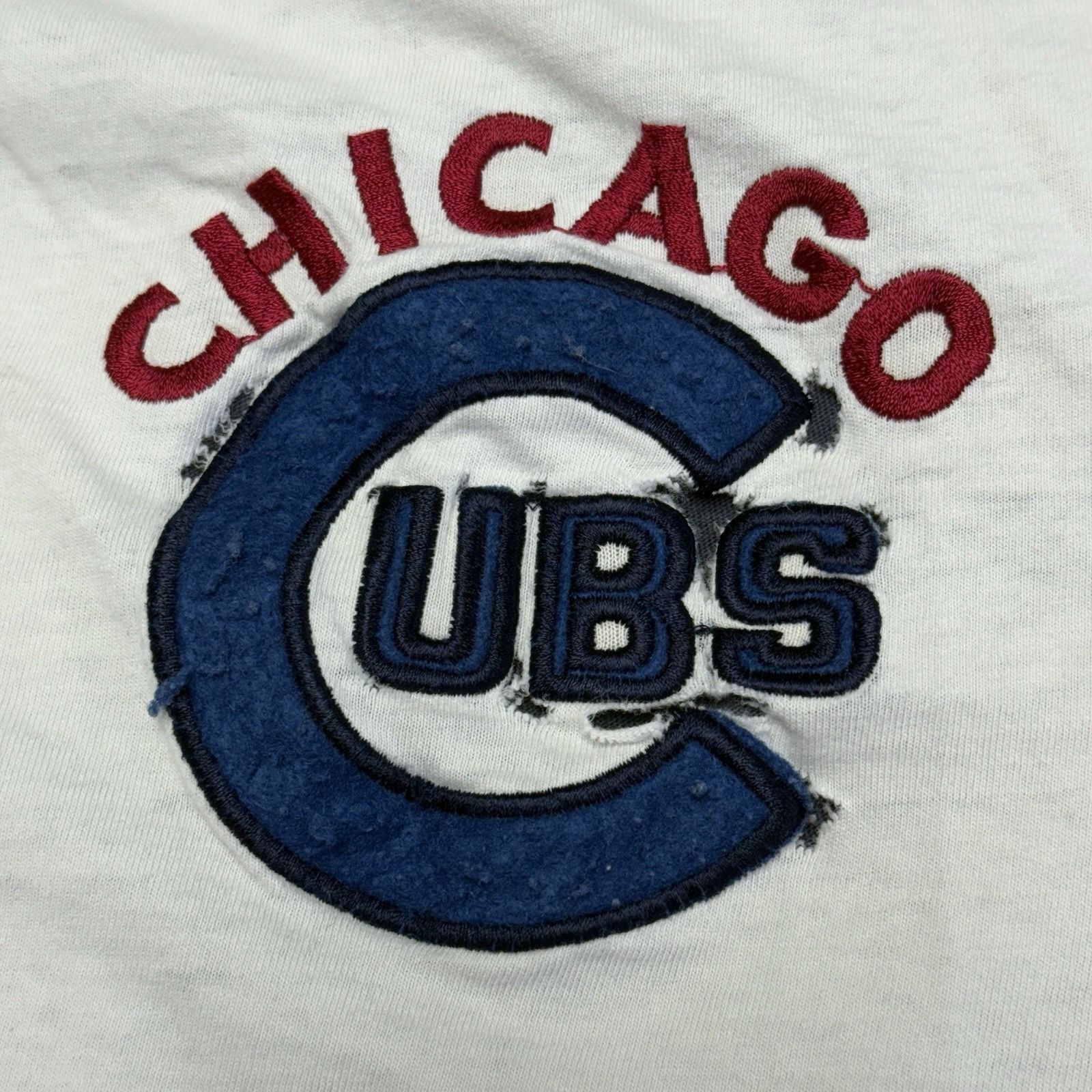 MLB Vintage Chicago Cubs T Shirt Mens XL Mirage Genuine Merchand Size US XL / EU 56 / 4 - 6 Thumbnail