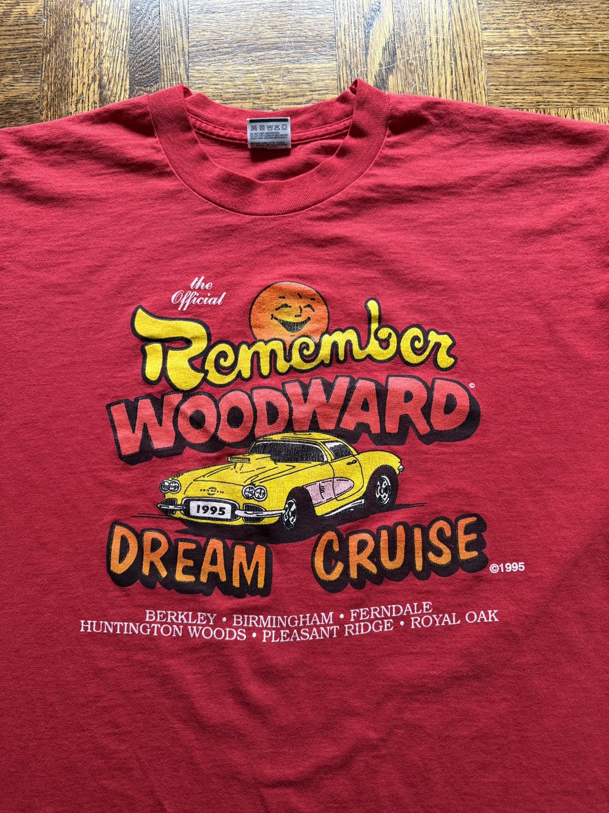 Vintage Vintage 90s Detroit Woodward Dream Cruise Graphic Tee Size US XL / EU 56 / 4 - 4 Thumbnail