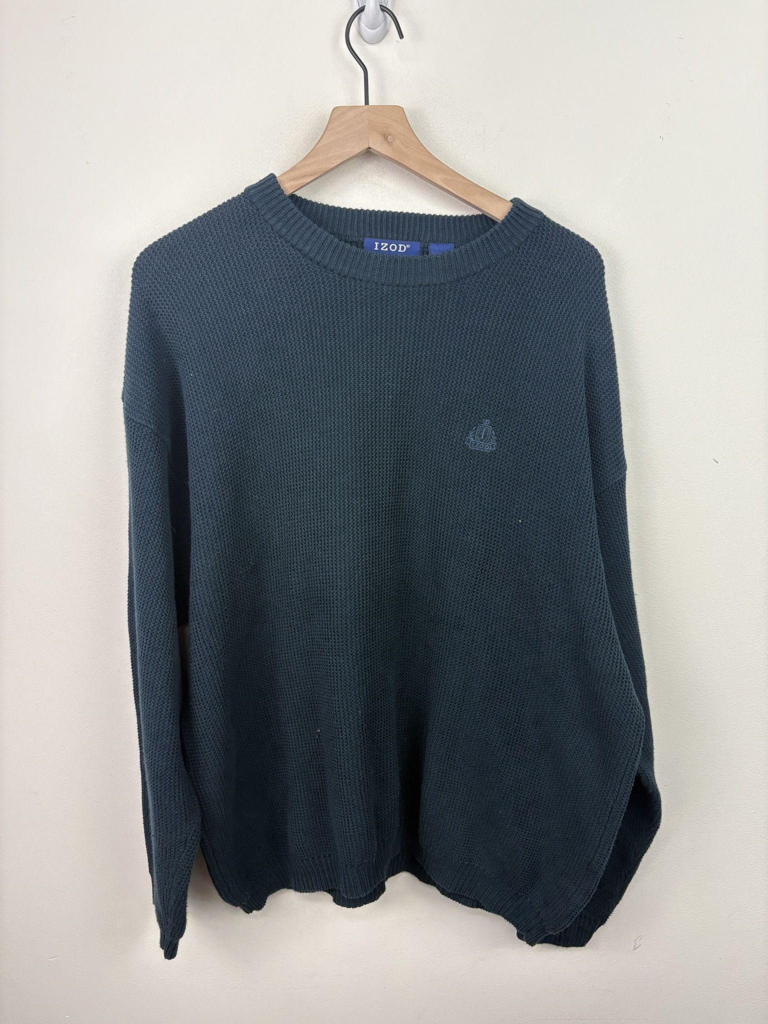 Other Vintage Knit IZodCrewneck Pullover Cardigan Size US L / EU 52-54 / 3 - 1 Thumbnail