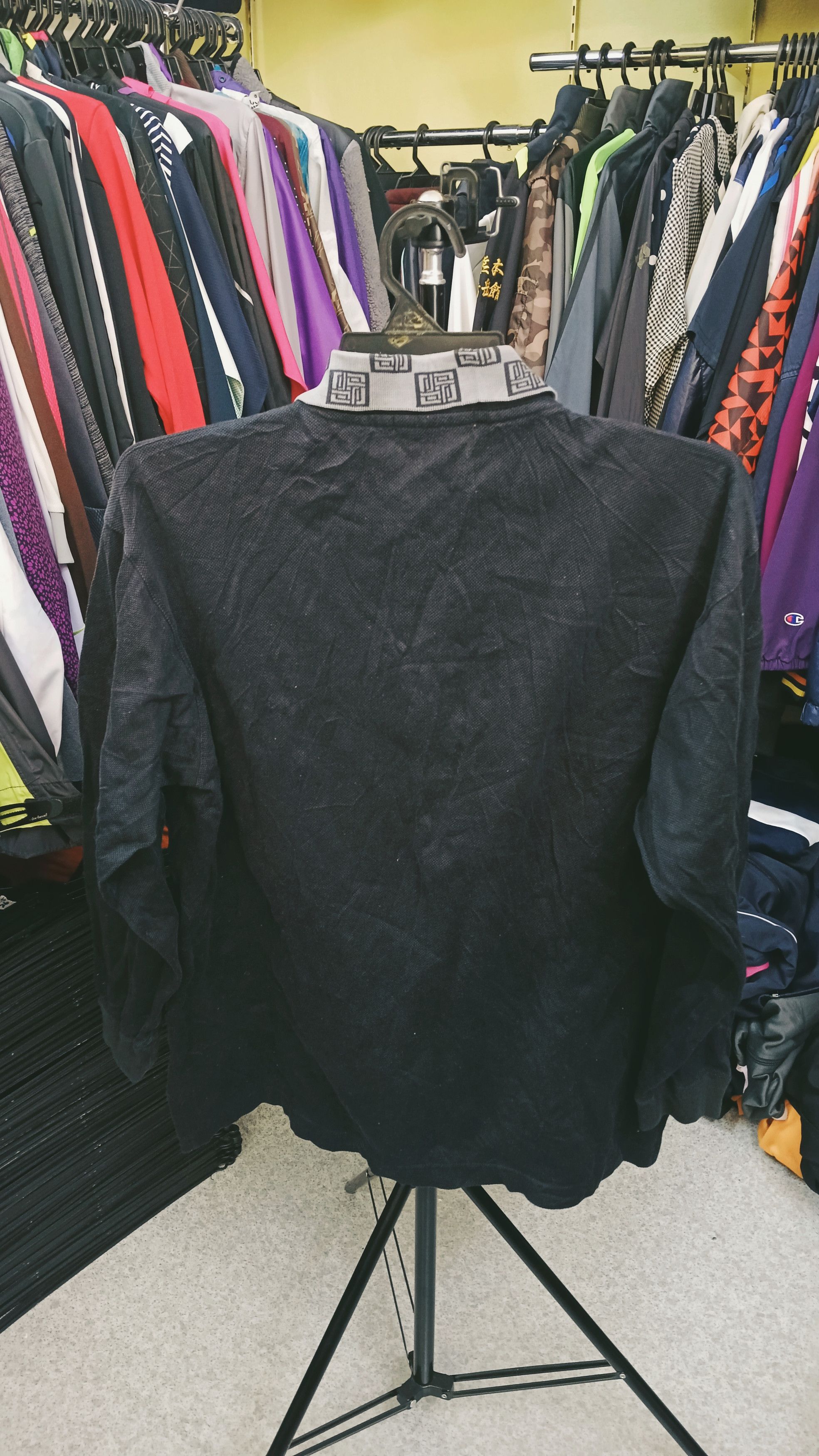 Designer × Lancel × Vintage 🔥 Vintage Lancel Paris Long Sleeve Polo Made In Japan Size US L / EU 52-54 / 3 - 2 Thumbnail