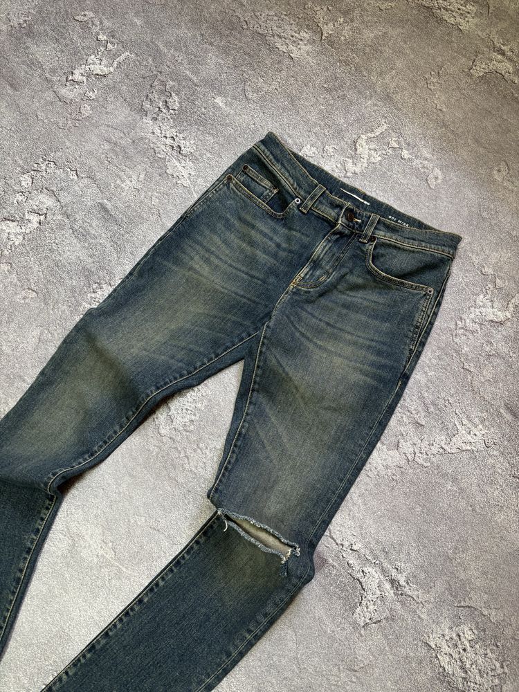 Saint Laurent Paris Saint Laurent Paris D02 2019 Knife Cut Skinny Denim Pants Size US 28 / EU 44 - 3 Thumbnail