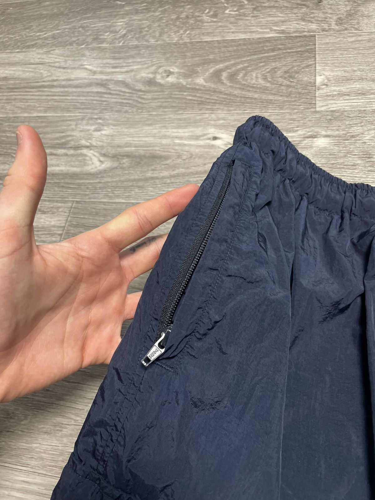PACCBET PACCBET NAVY BLUE NYLON TRACK PANTS RRP-310£ Size US 30 / EU 46 - 6 Thumbnail